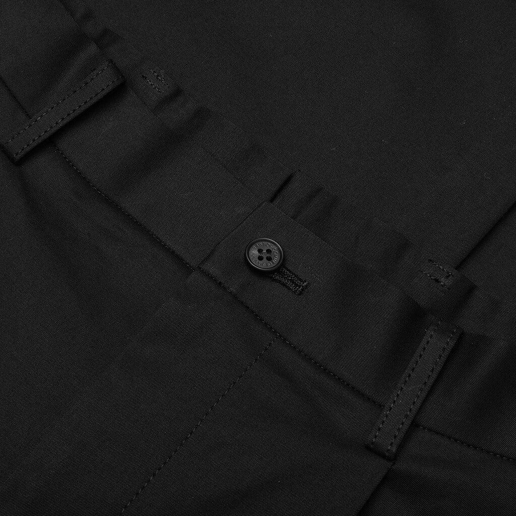 Cotton Chino Pants - Black Male Product Image