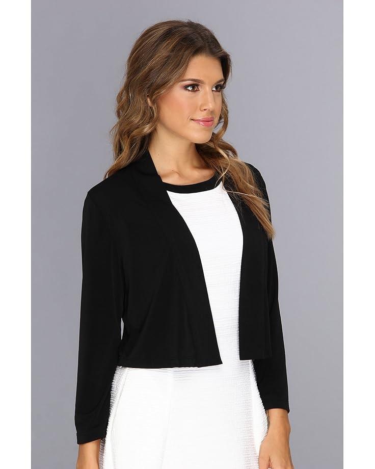 Solid Rayon Knit Shrug Product Image