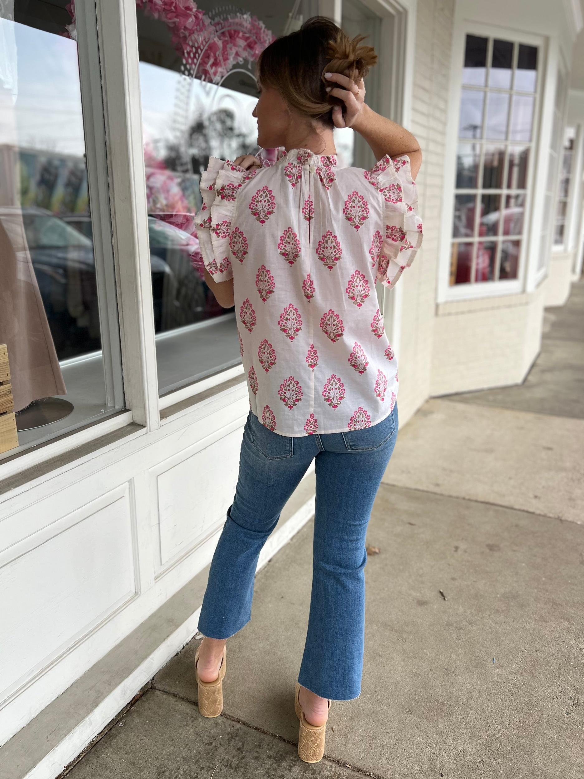 Charlotte Cropped Flare Jeans Product Image