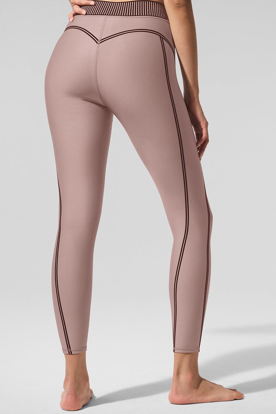 Airlift High-Waist 7/8 Line Up Legging - Taupe Female Product Image