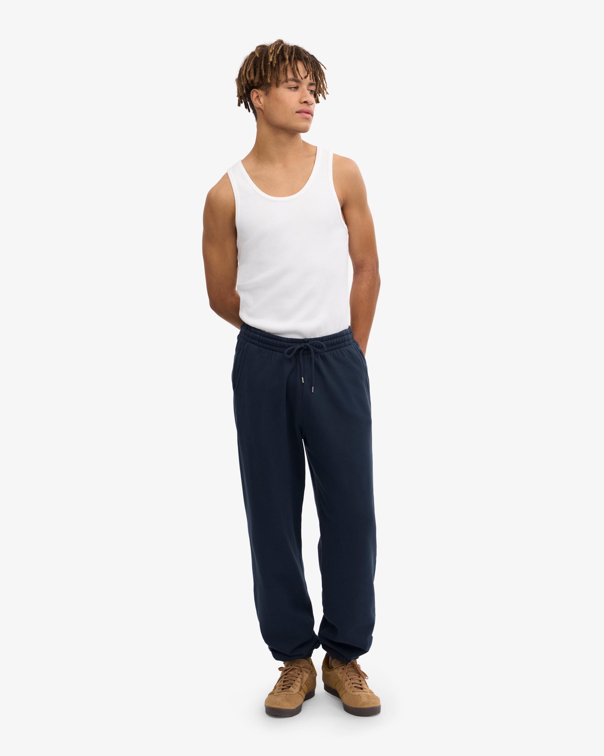 Organic Sweatpants - Navy Blue Product Image