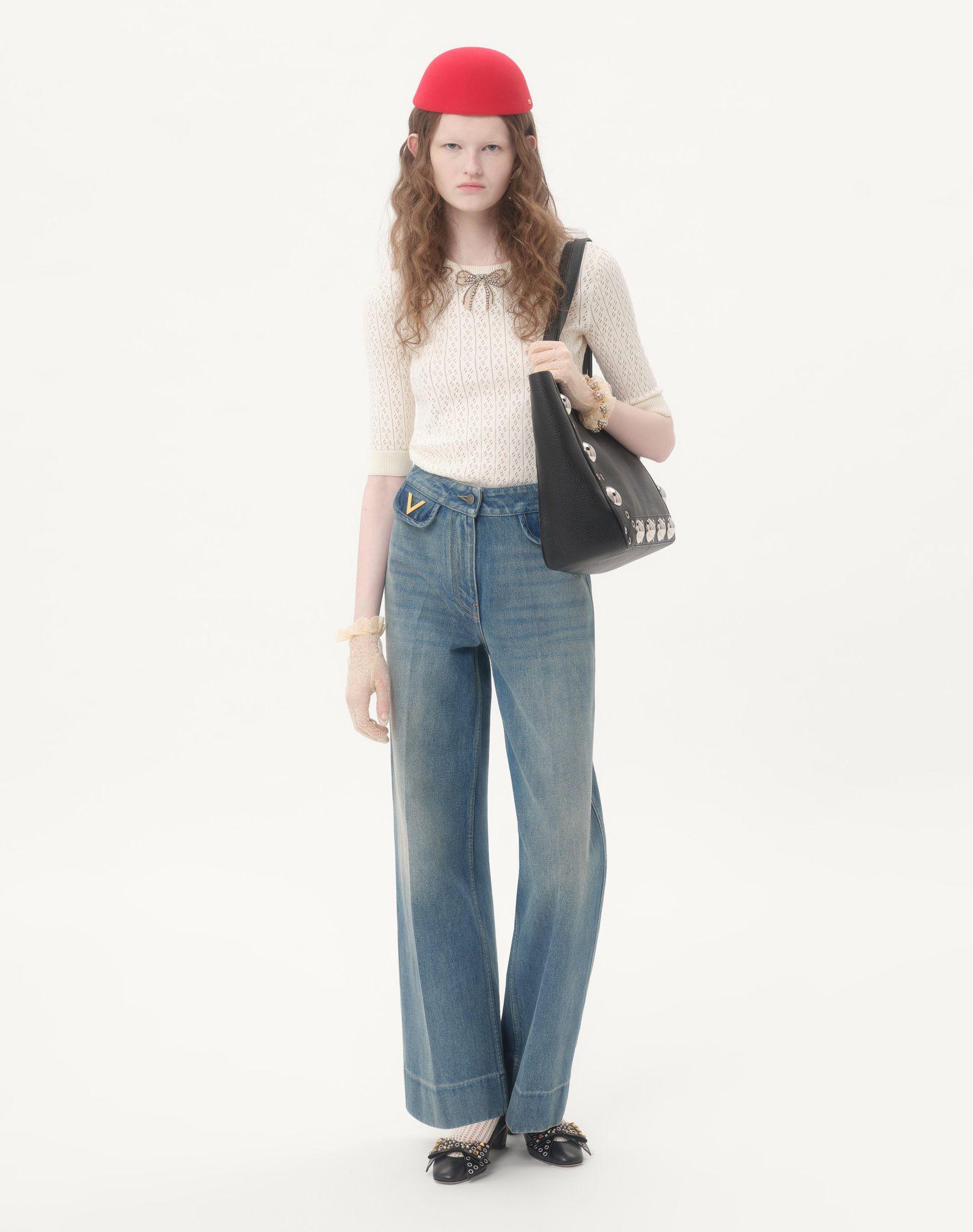 Embroidered Cotton Top Product Image