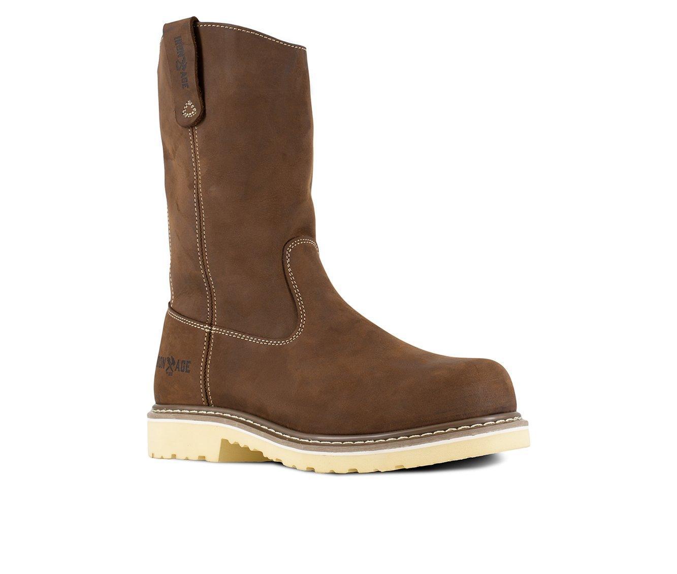 Men's Iron Age Solidifier Pull-On Composite Toe Work Boots Product Image