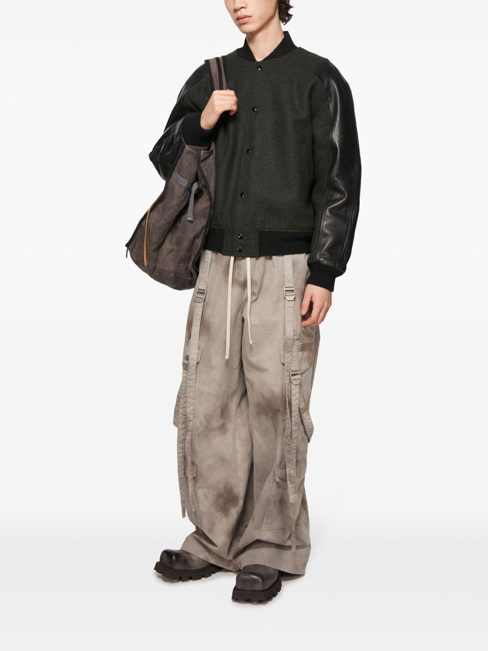 wool-blend bomber jacket Product Image