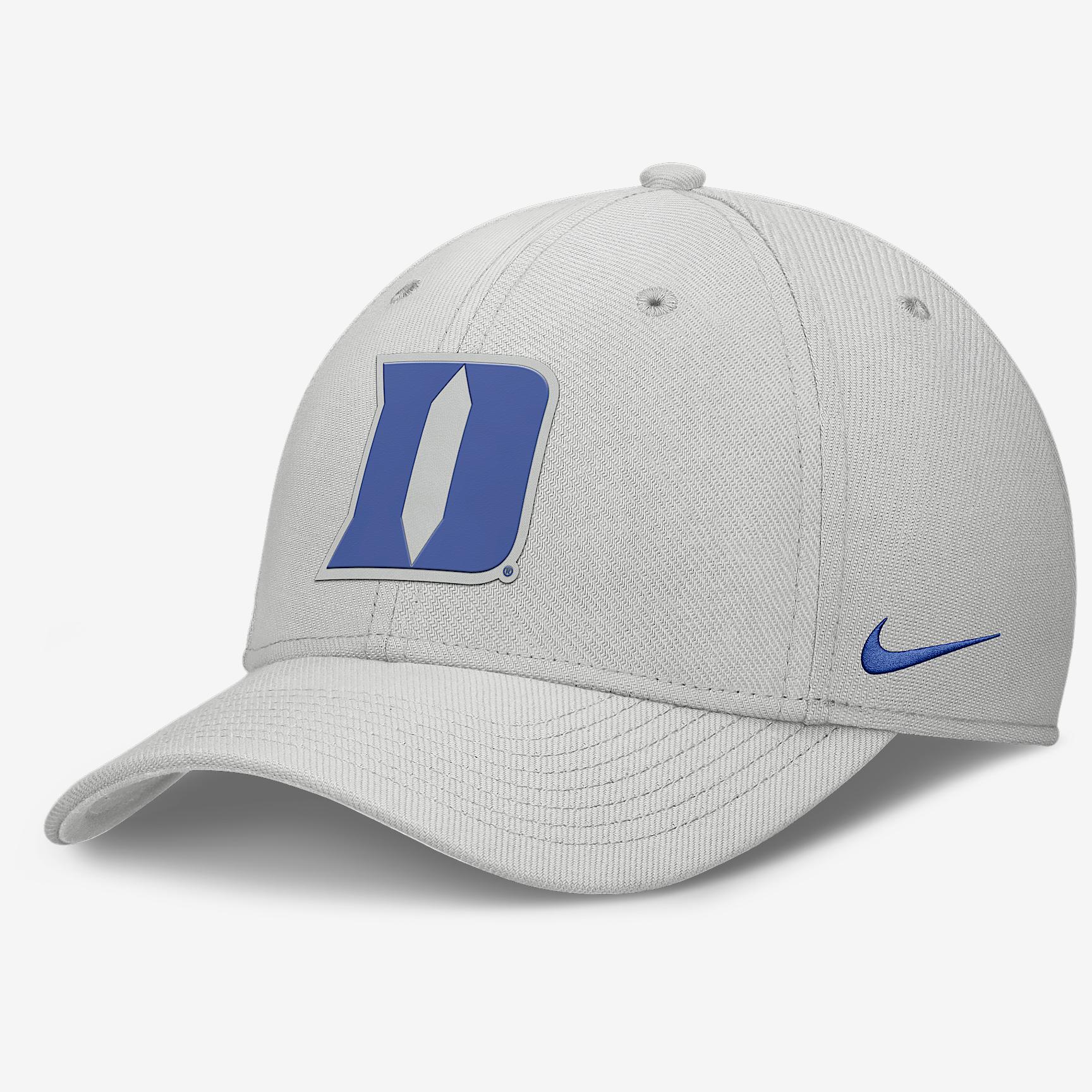 Duke Rise Practice Swoosh Nike Men's Dri-FIT College Hat Product Image