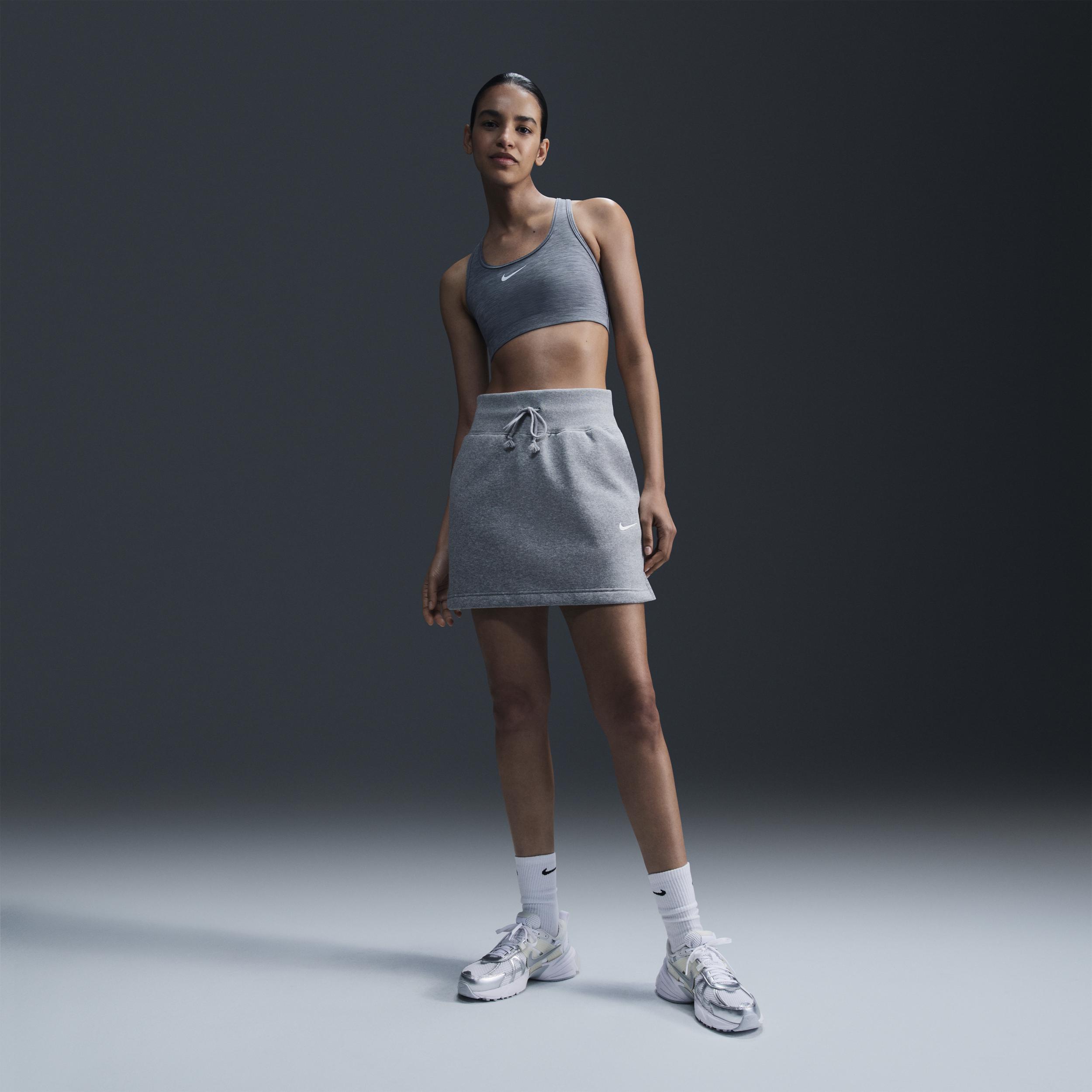 Nike Womens Swoosh Medium Support Padded Sports Bra | DX6821-086 Product Image