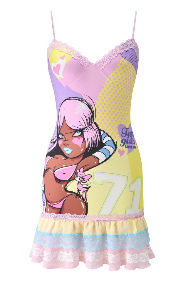 FAFI MINI DRESS - YELLOW Product Image