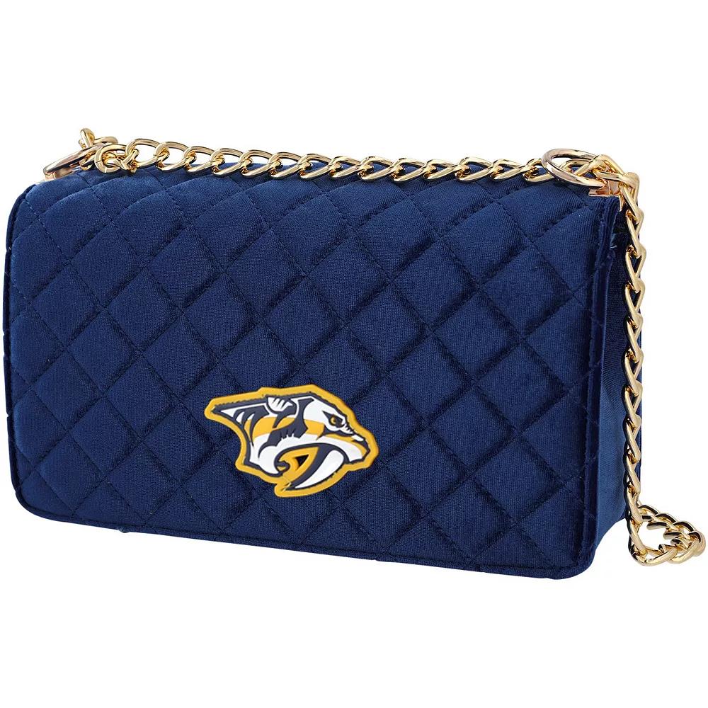 Women's Cuce Nashville Predators Velvet Team Color Bag, Pdt Team Product Image