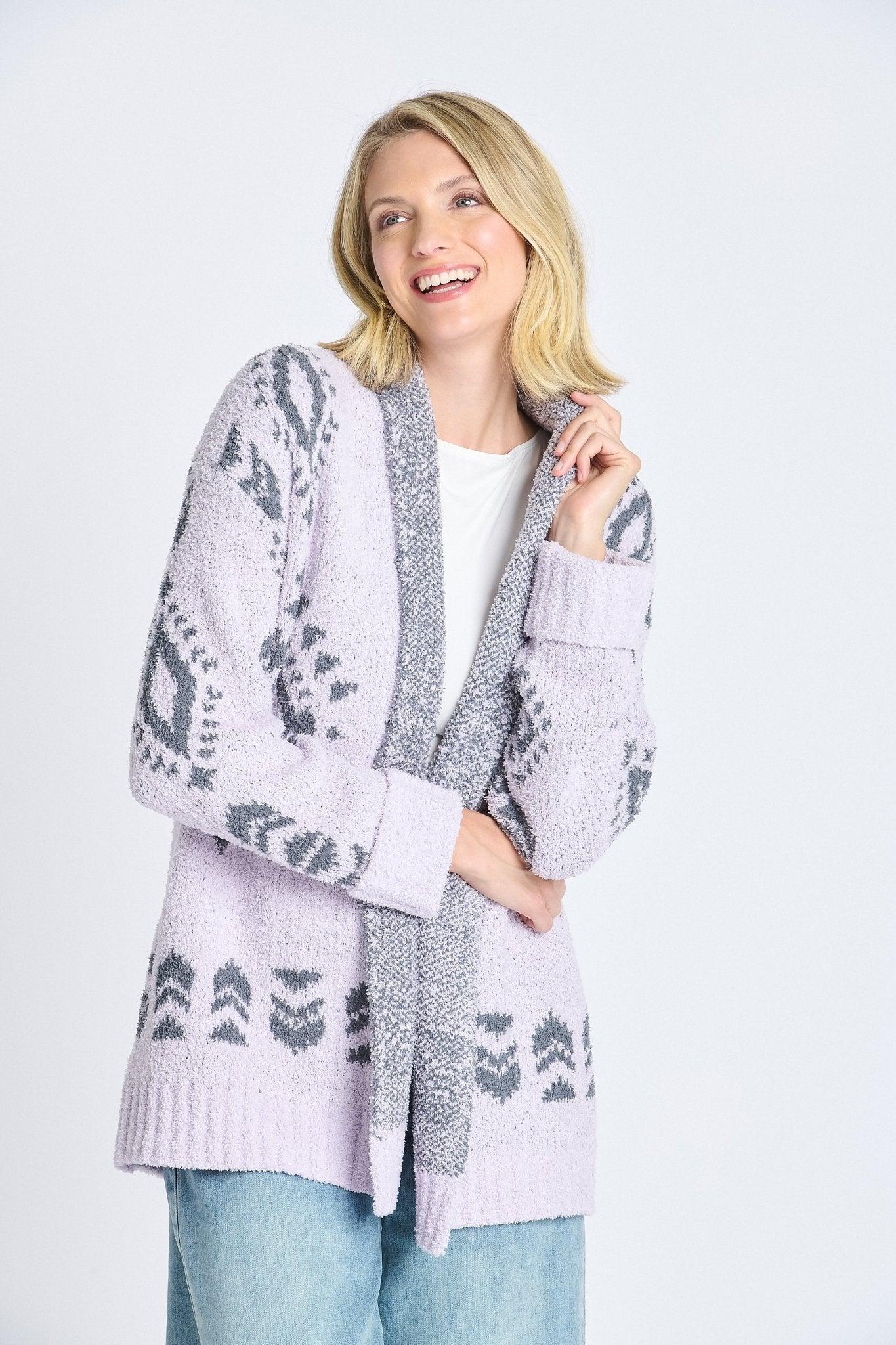 Cozy Sherpa Cardigan Product Image