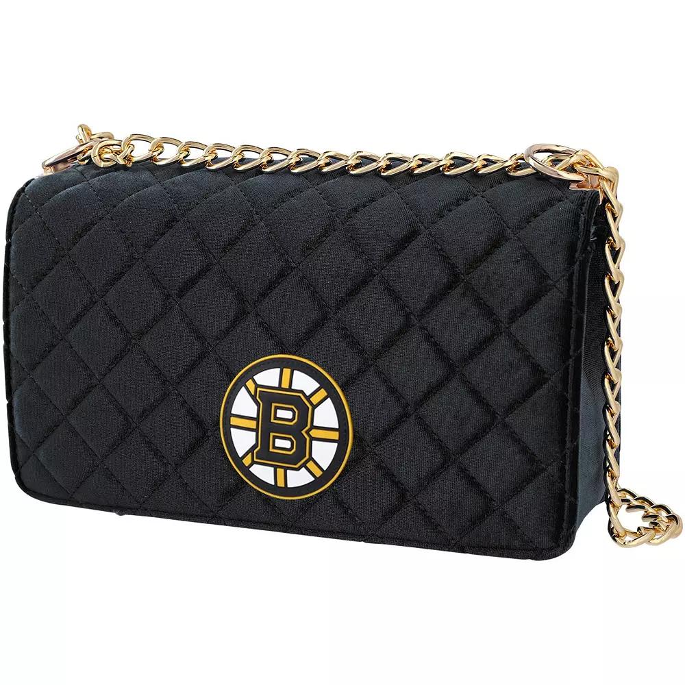 Women's Cuce Boston Bruins Velvet Team Color Bag Product Image