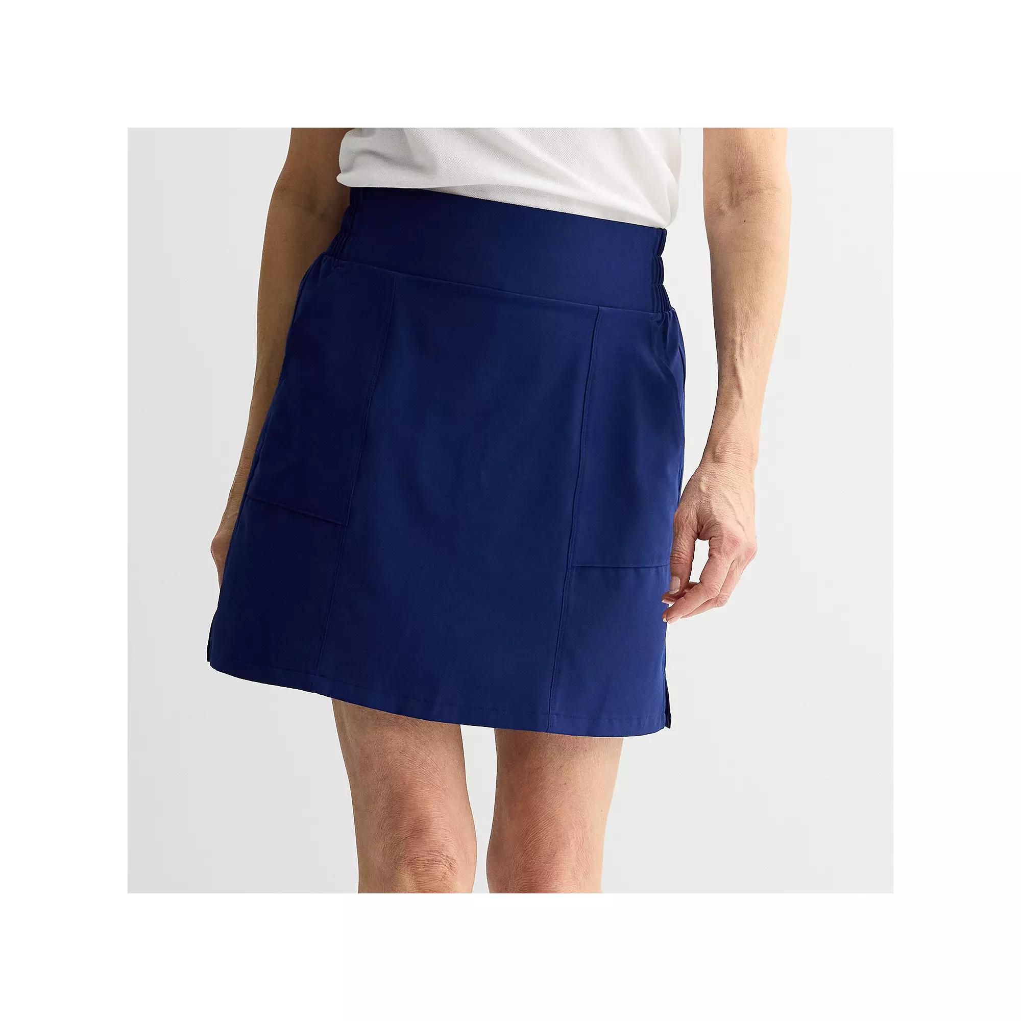 Women's Croft & Barrow® Golf Performance Skort, Size: Medium, Felix Blue Product Image