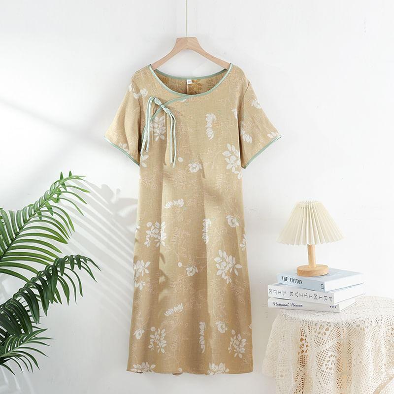 Floral Pajama Dress Product Image