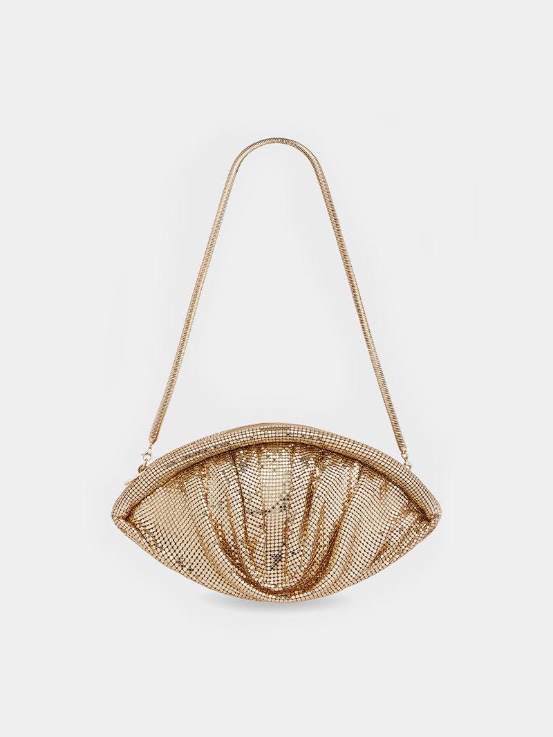 GOLD MESH EVENING CLUTCH Product Image