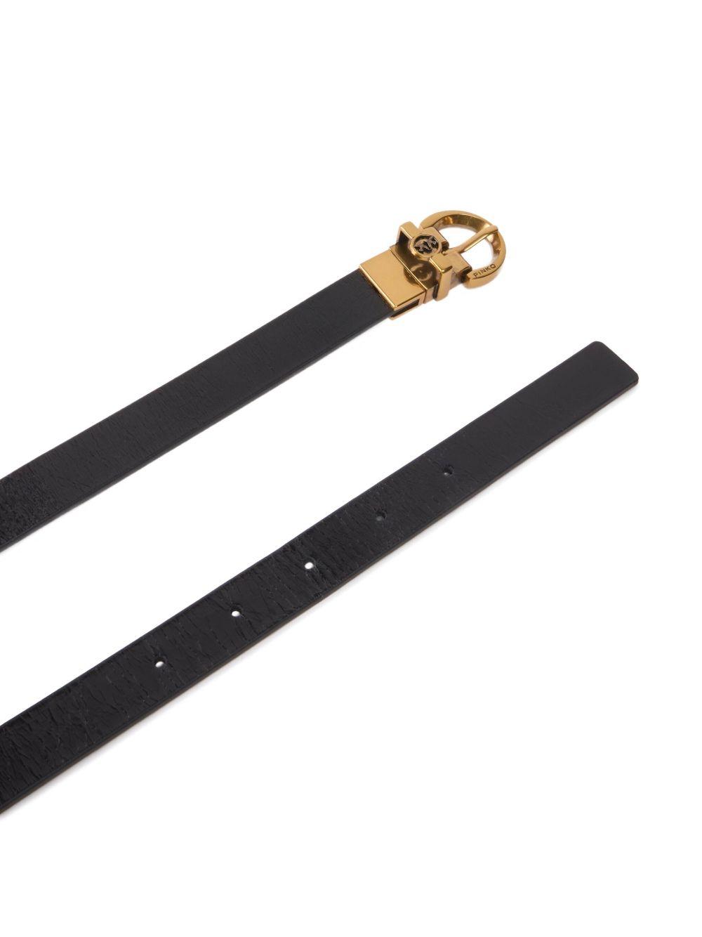 logo-buckle belt Product Image