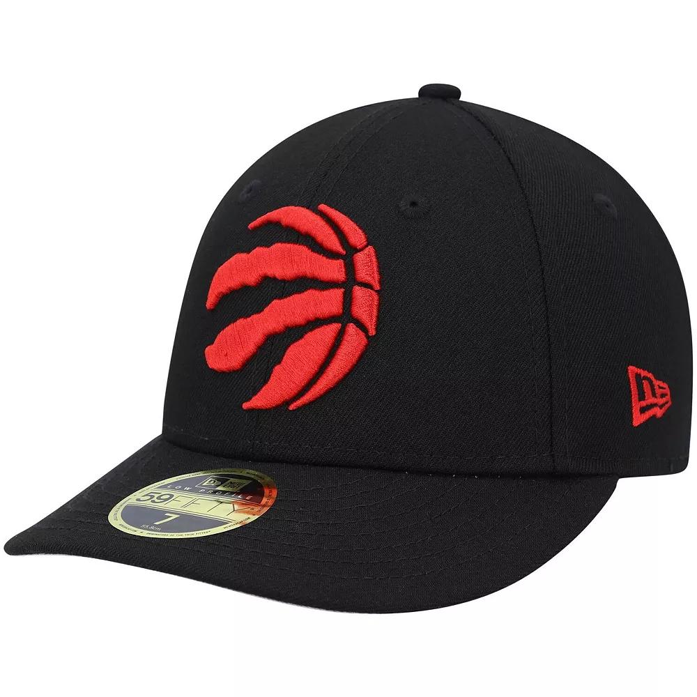 Men's New Era Black Toronto Raptors Team Low Profile 59FIFTY Fitted Hat,  Product Image