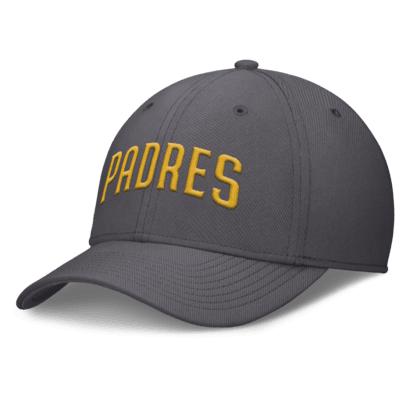 Men's Nike Gray San Diego Padres Swoosh Performance Flex Hat,  Product Image