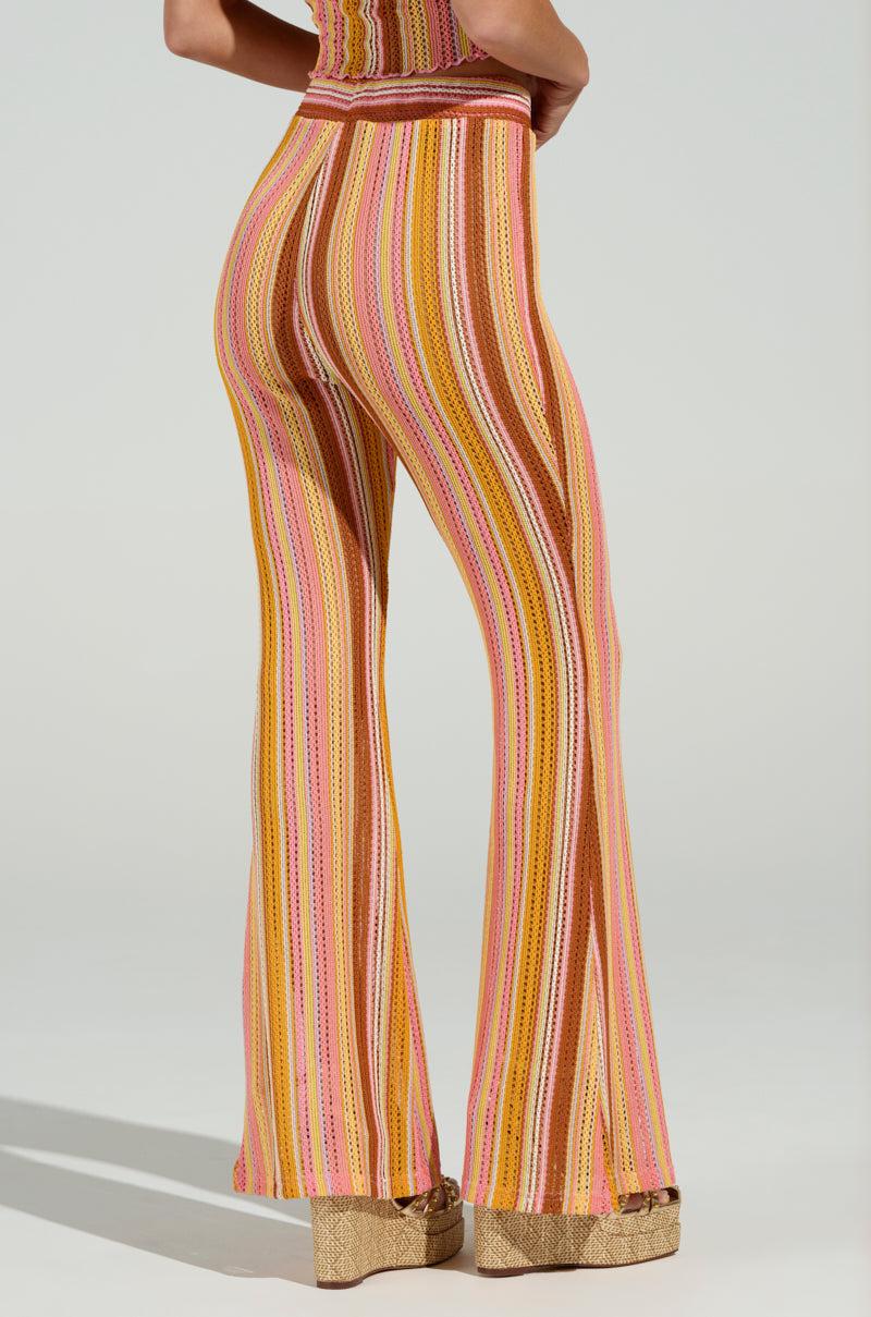 PALOMA KNIT FLARE PANTS Product Image