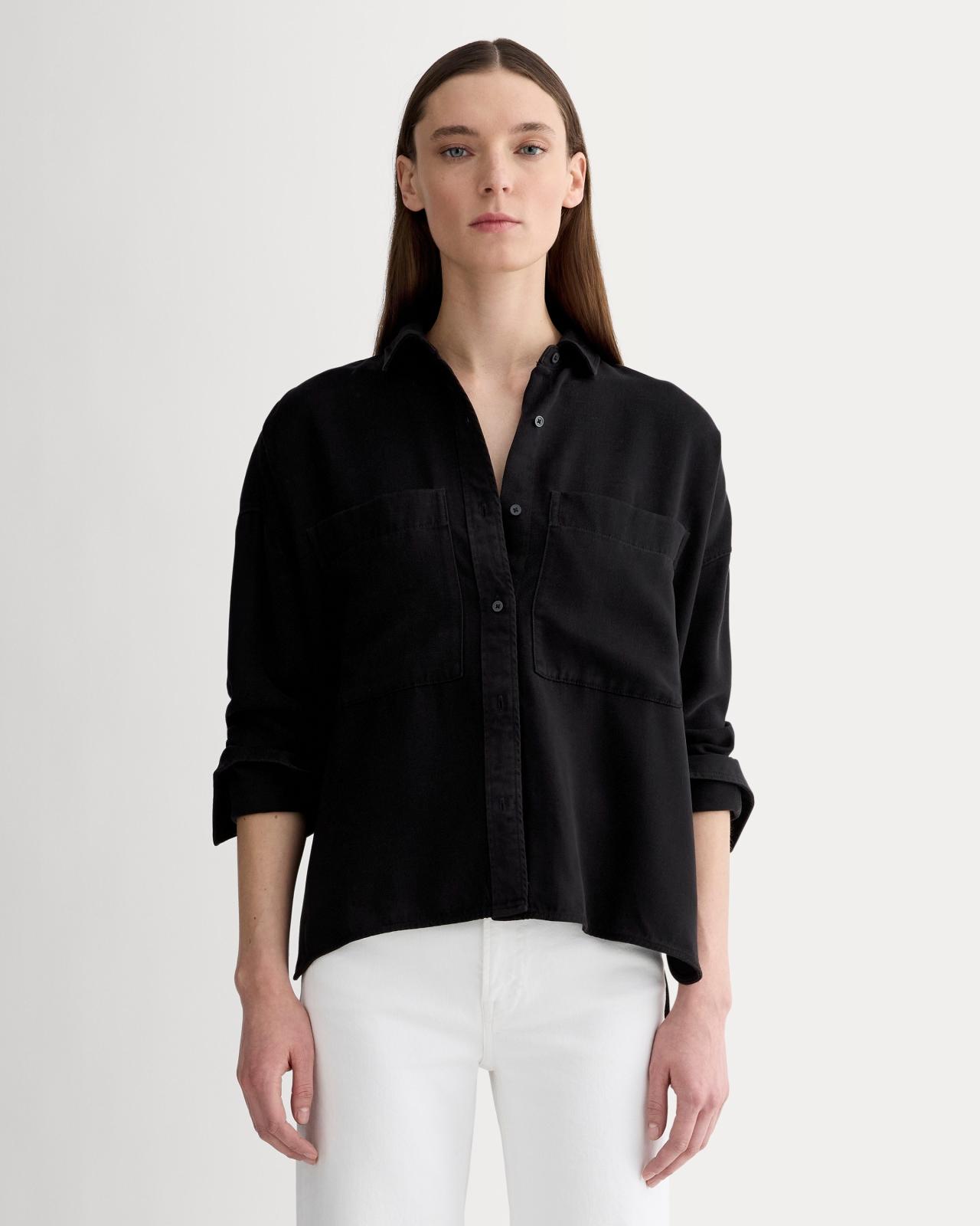 The Boxy Overshirt in Buttersoft Product Image