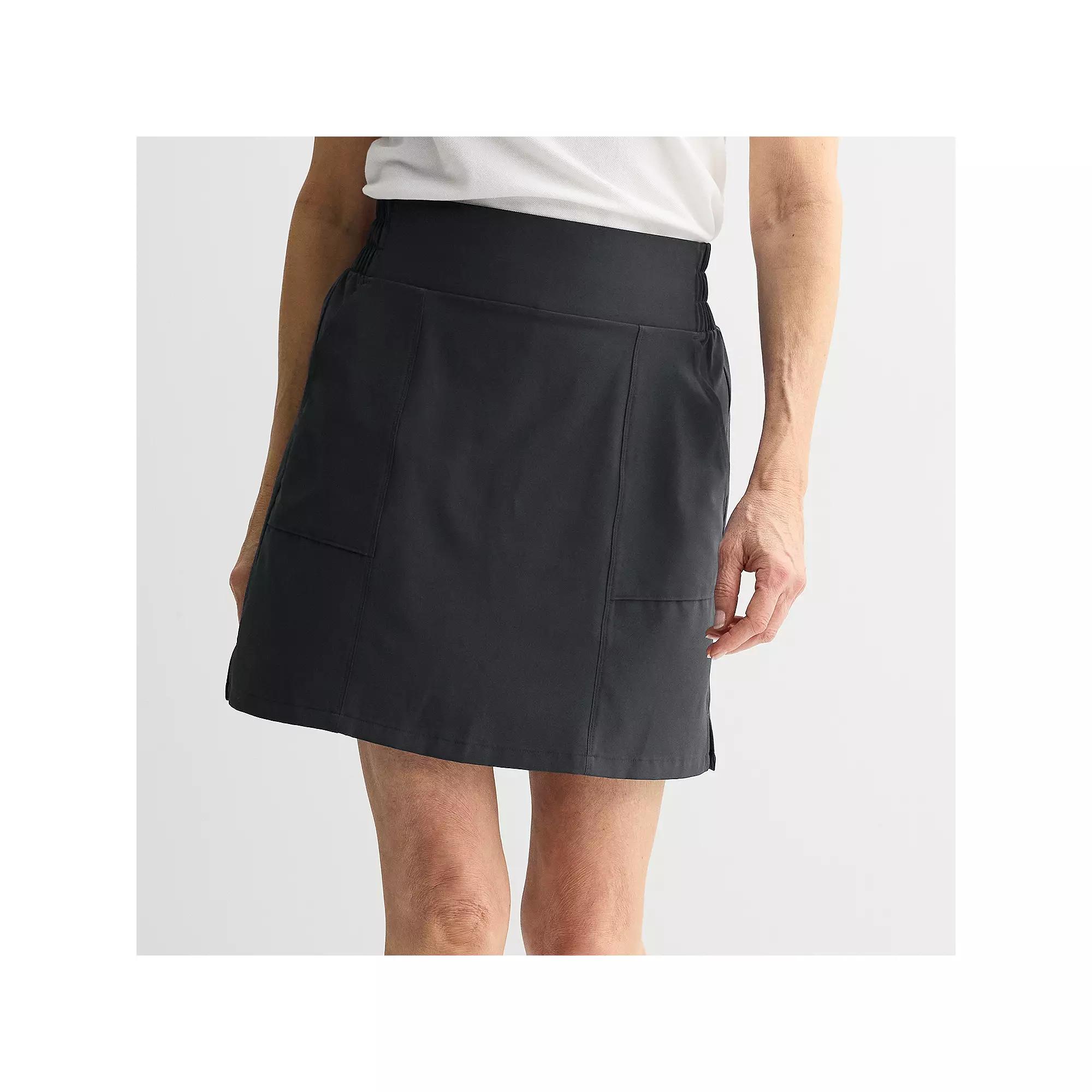 Women's Croft & Barrow® Golf Performance Skort, Size: Small, Mineral Black Product Image