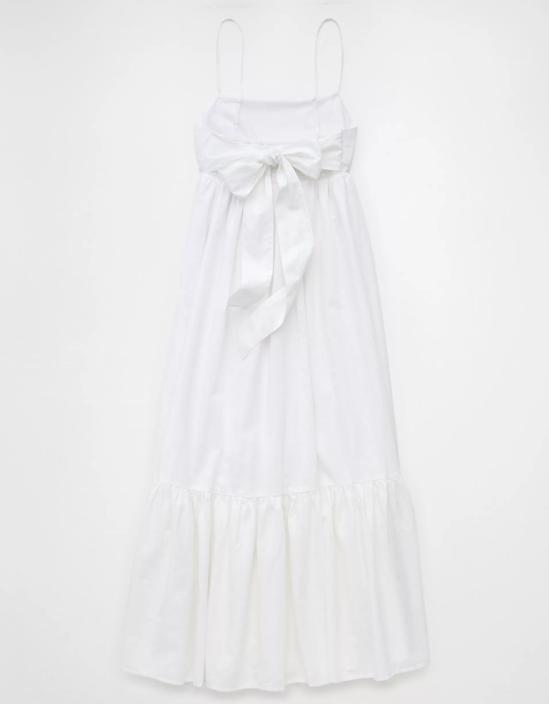 AE Tie Back Babydoll Maxi Dress Product Image