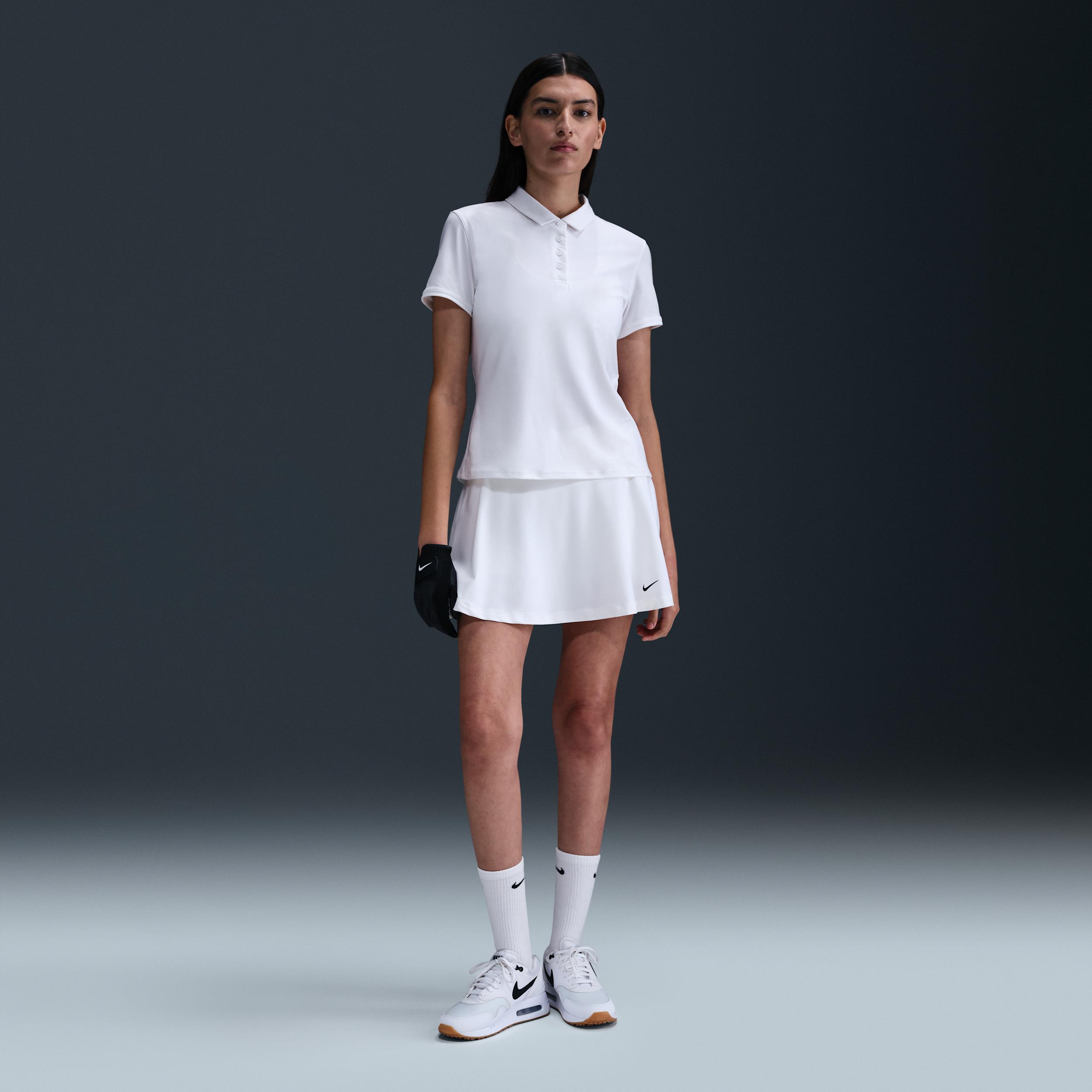 Nike Womens Victory Dri-FIT Short-Sleeve Golf Polo | FQ1574-100 Product Image