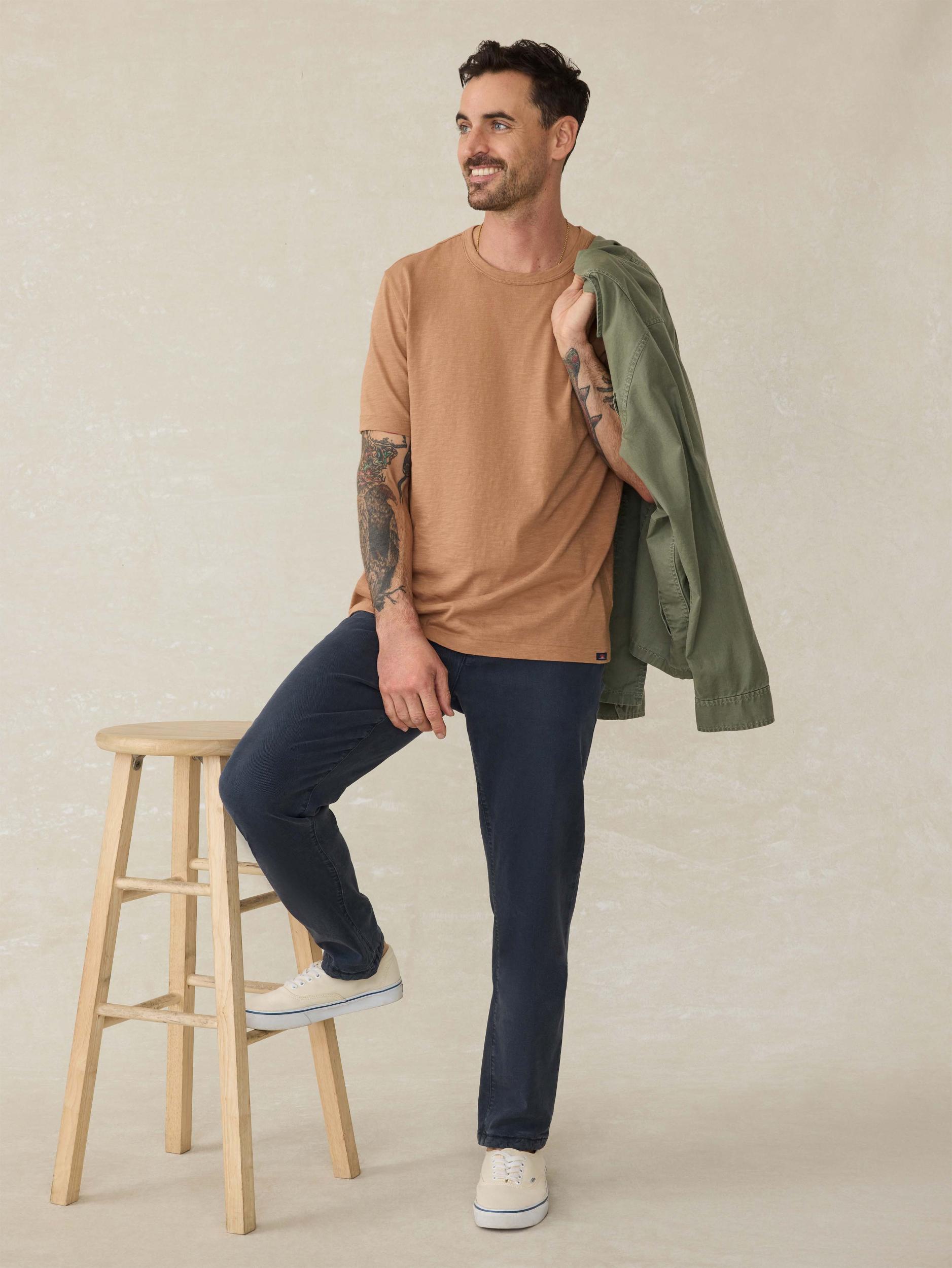 Sunwashed Regenerative Tee - Bronze Male Product Image