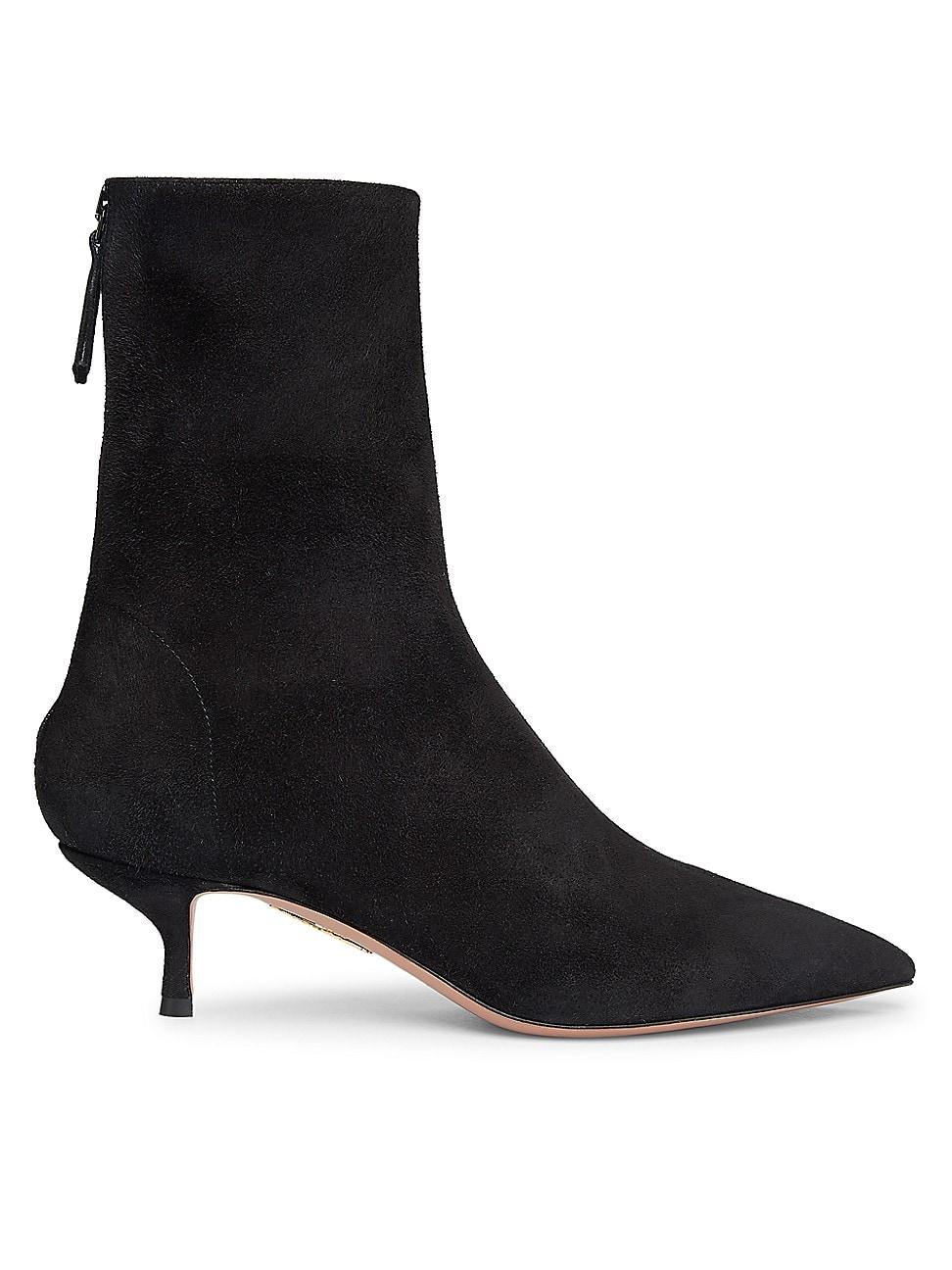 Womens Montmartre 50MM Suede Booties Product Image