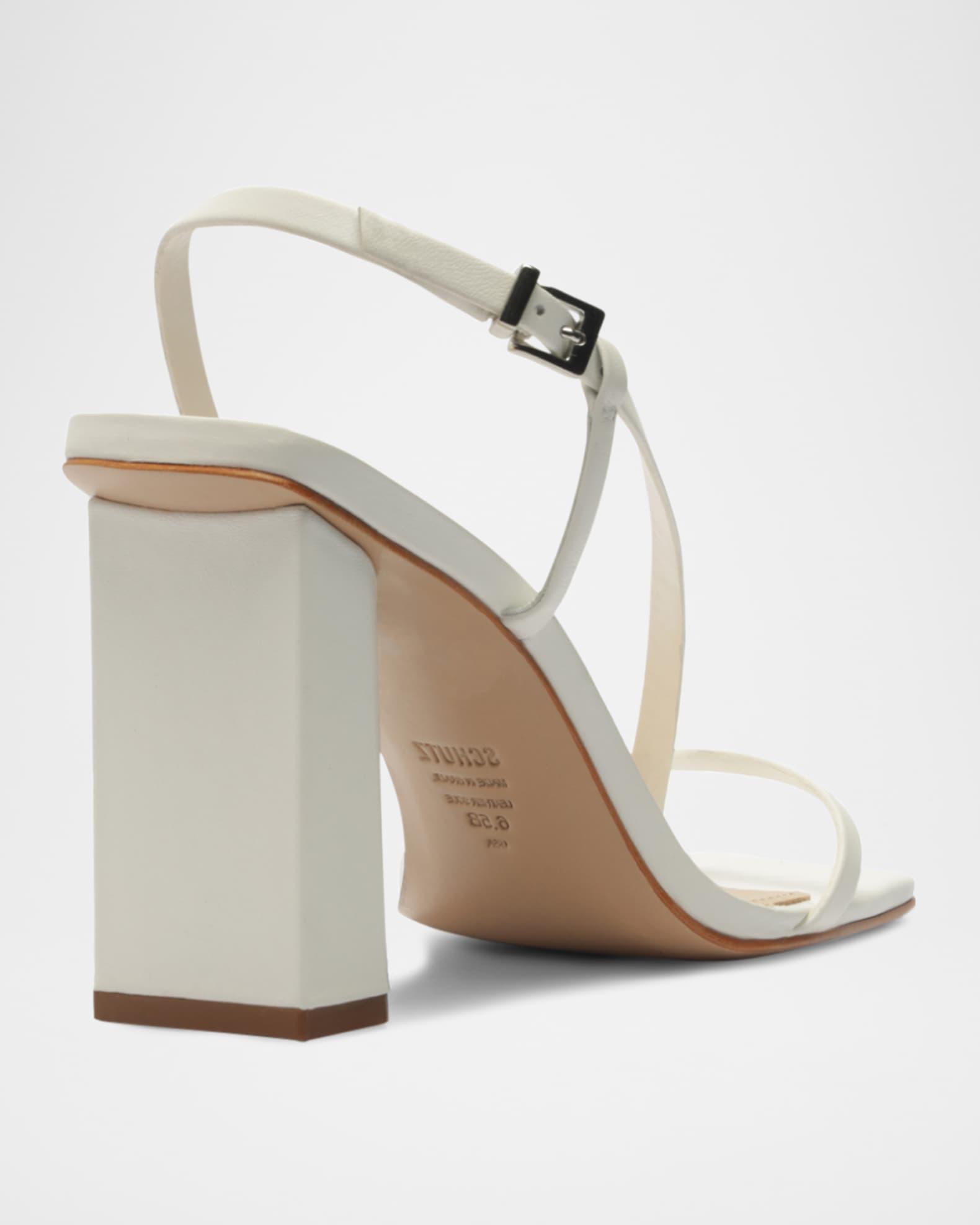 Heloise Thong Block-Heel Slingback Sandals Product Image