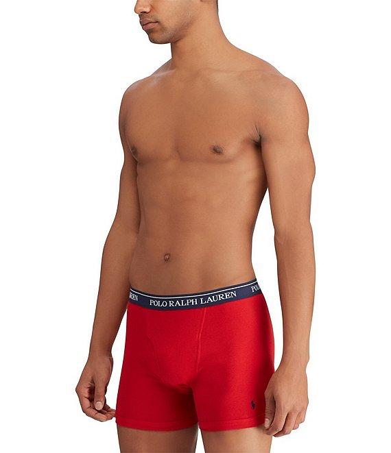 Polo Ralph Lauren Classic Fit Assorted 6#double; Inseam Boxer Briefs 3-Pack Product Image
