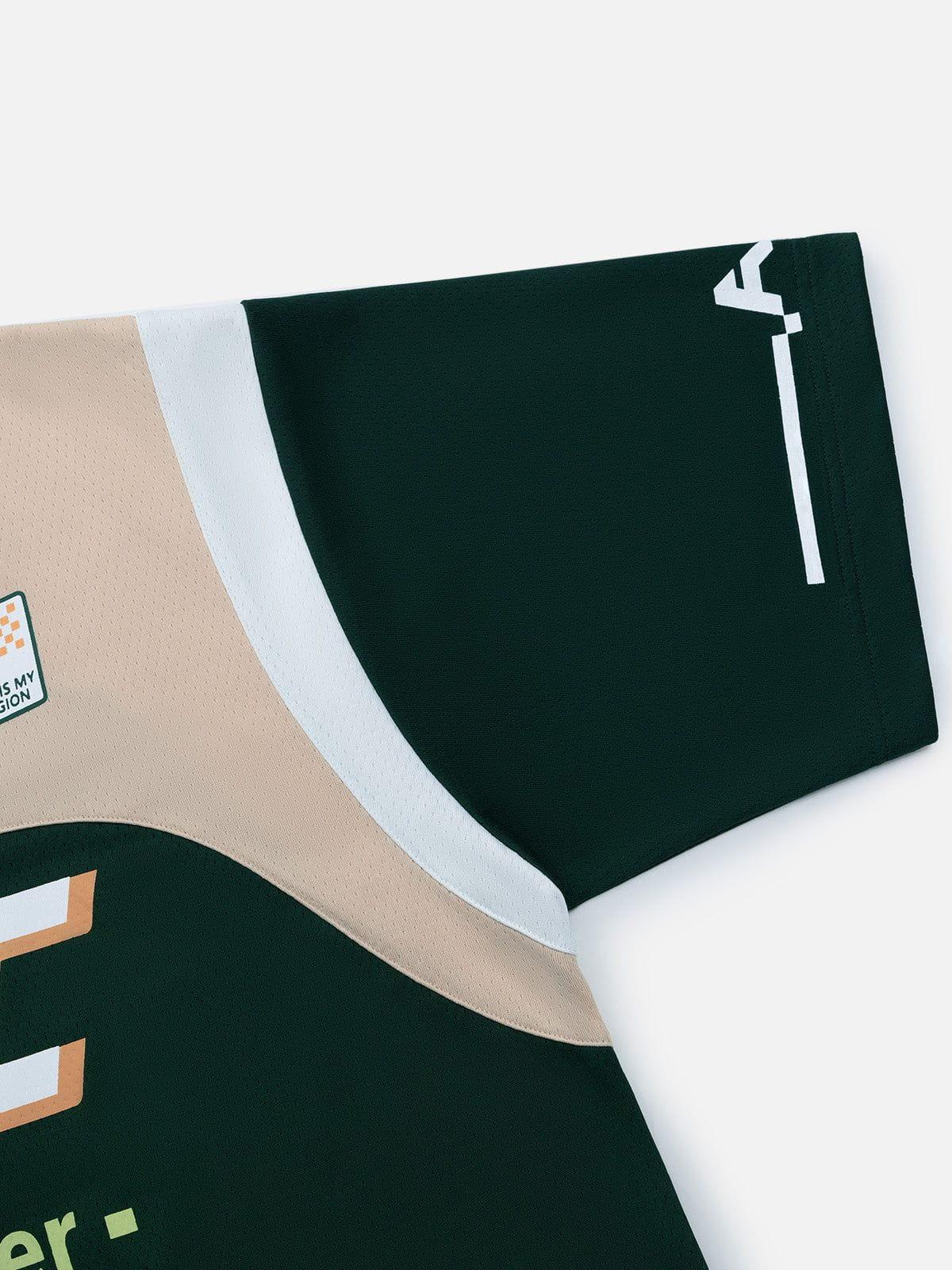 Aelfric Eden Color Blocking Soccer Jersey Product Image