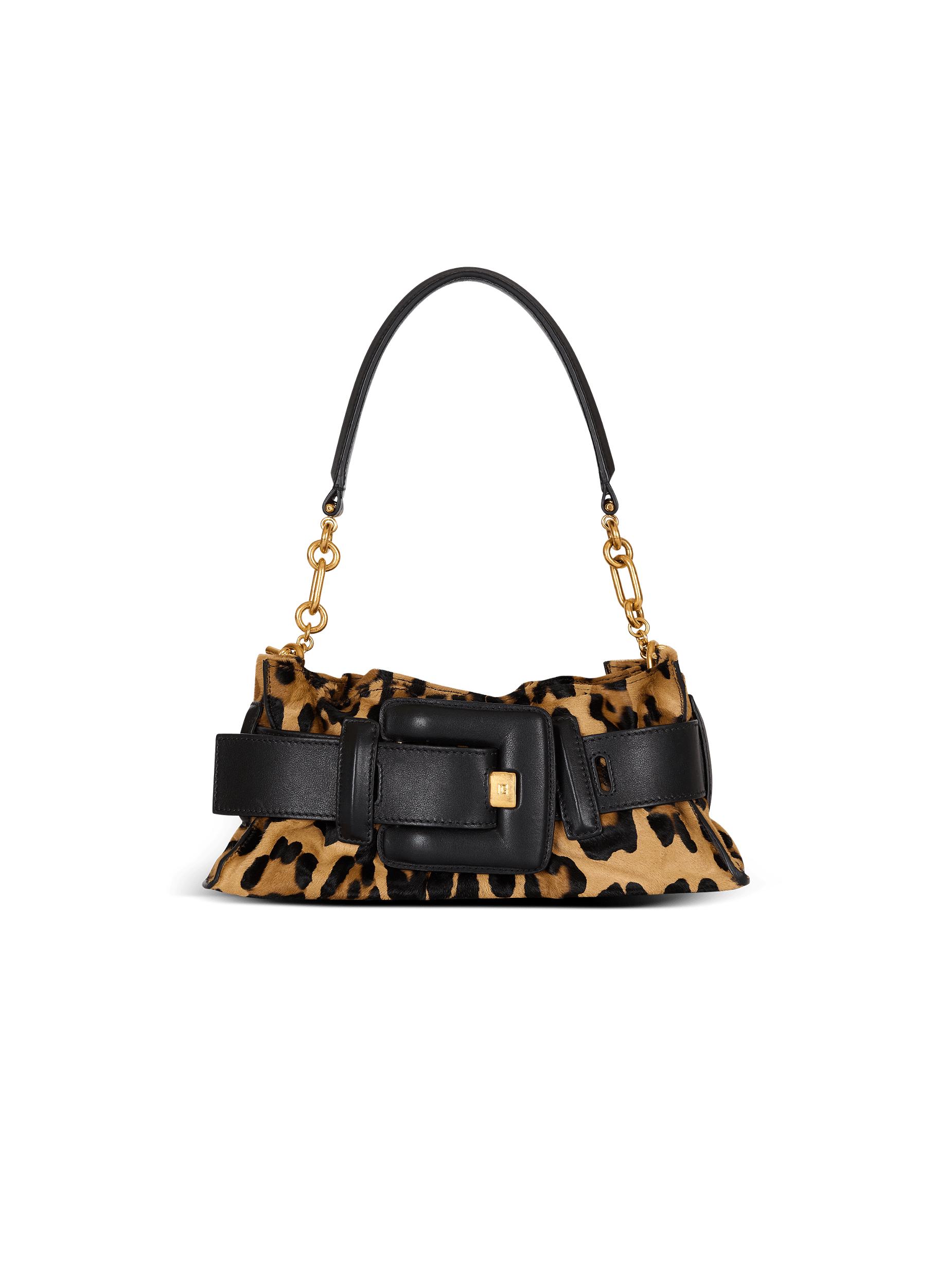 Anthem Mini ponyskin-style leopard print bag Product Image