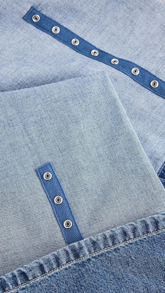 Tibi Spring Denim Barry Jeans | Shopbop Product Image