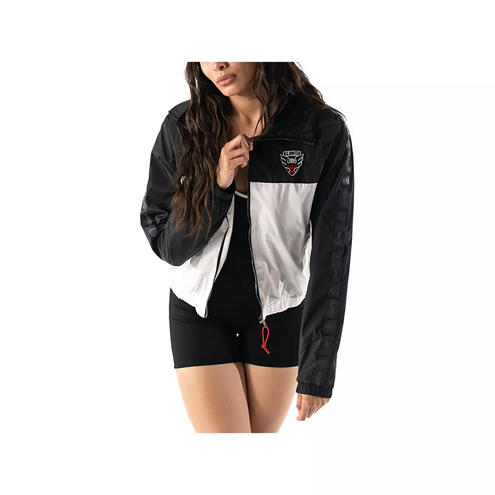 Womens The Wild Collective Black D.C. United Anthem Full-Zip Jacket Product Image