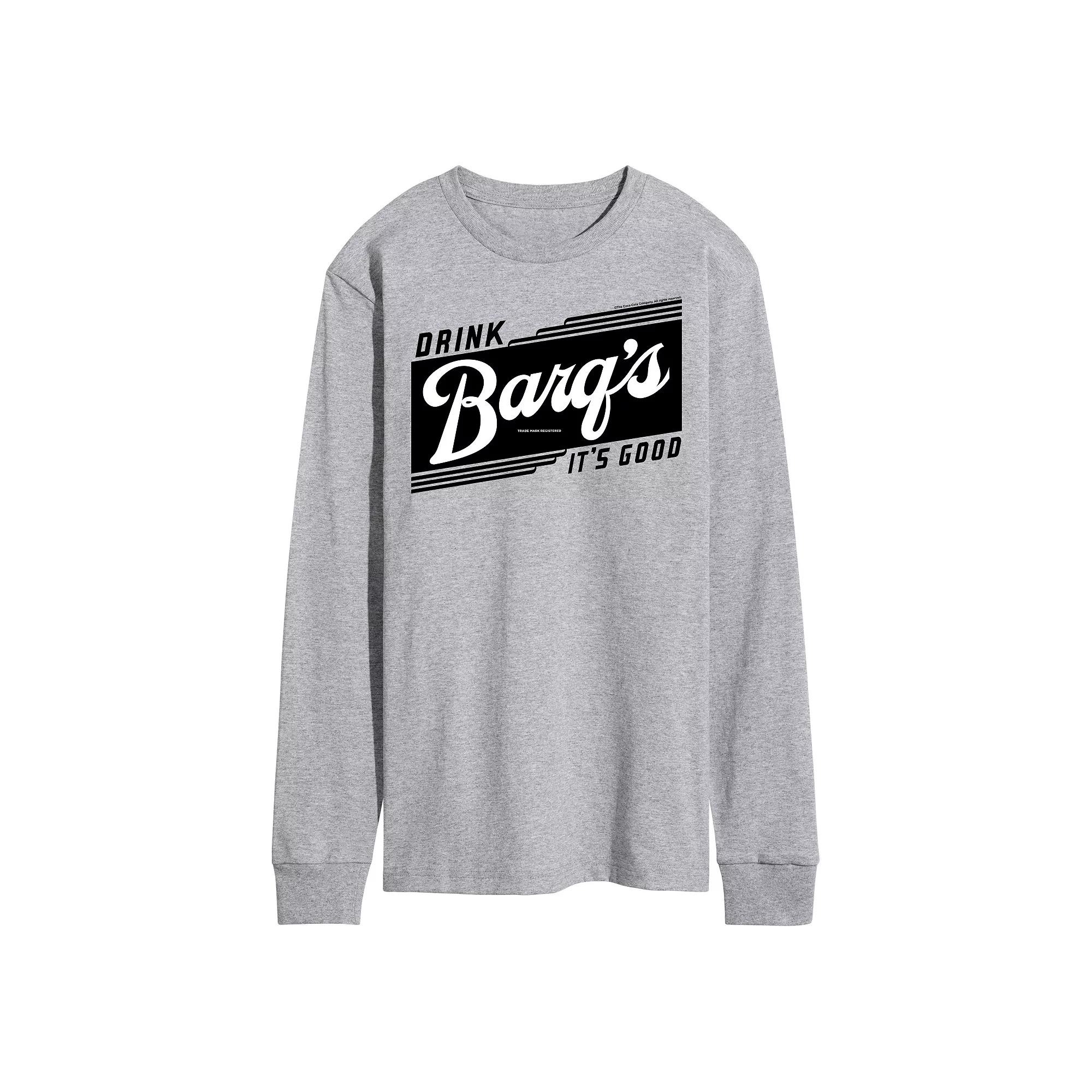 Men's Drink Barq's It's Good Long Sleeve Graphic Tee,  Product Image