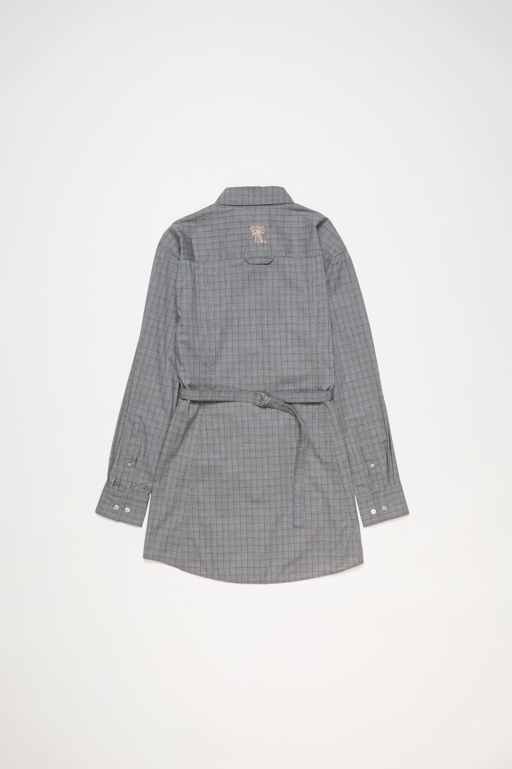 Button-up check dress Product Image