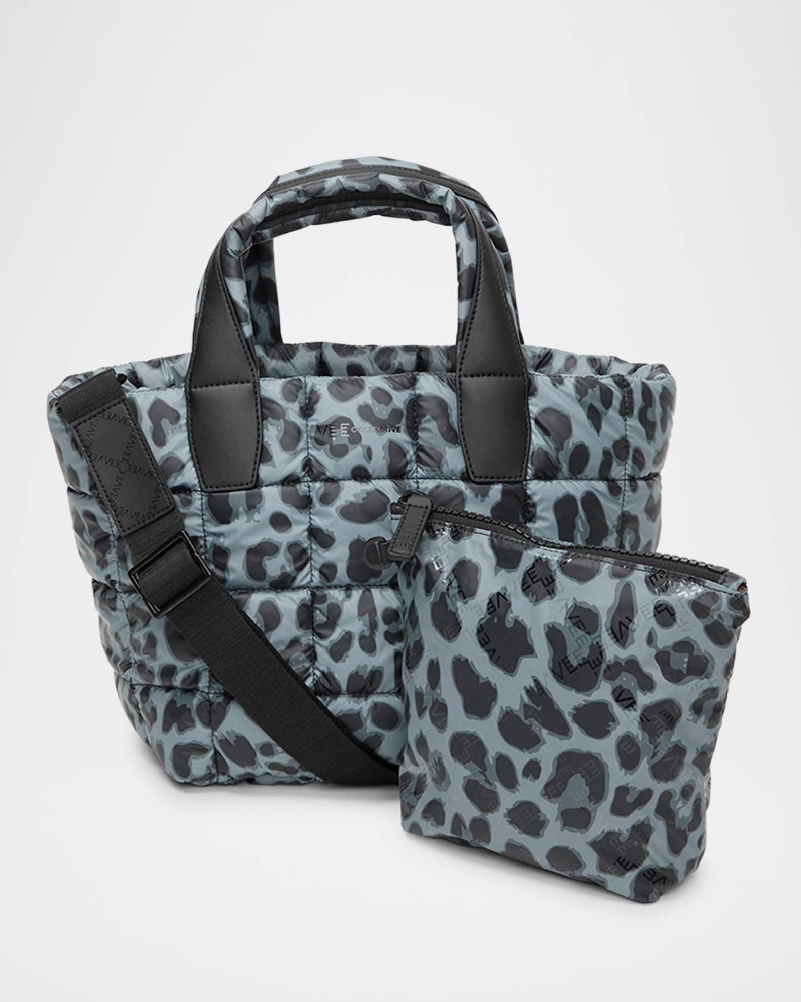 Porter Small Leopard Quilted Tote Bag Product Image