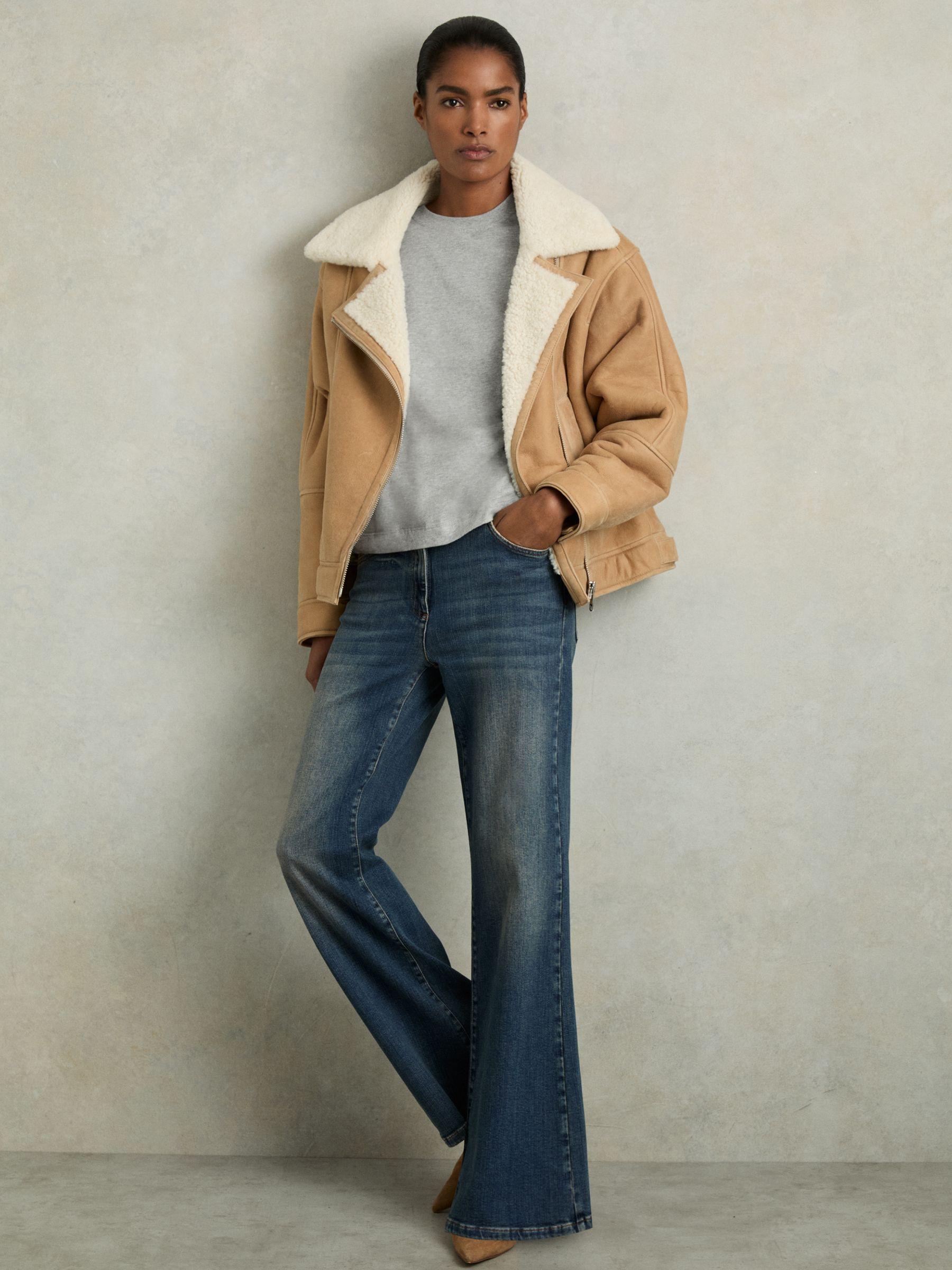 Cotton Crew Neck T-Shirt in Grey Marl Product Image