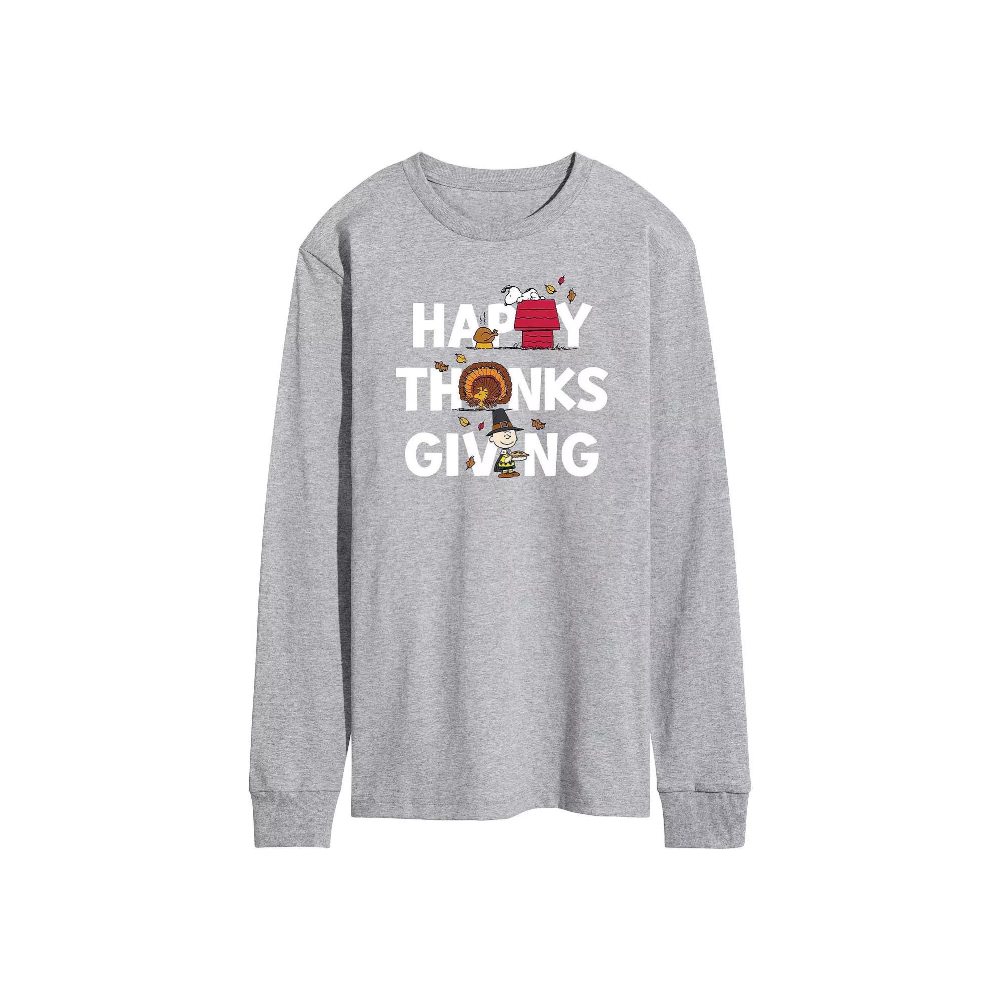 Men's Peanuts Happy Thanksgiving Tee,  Product Image