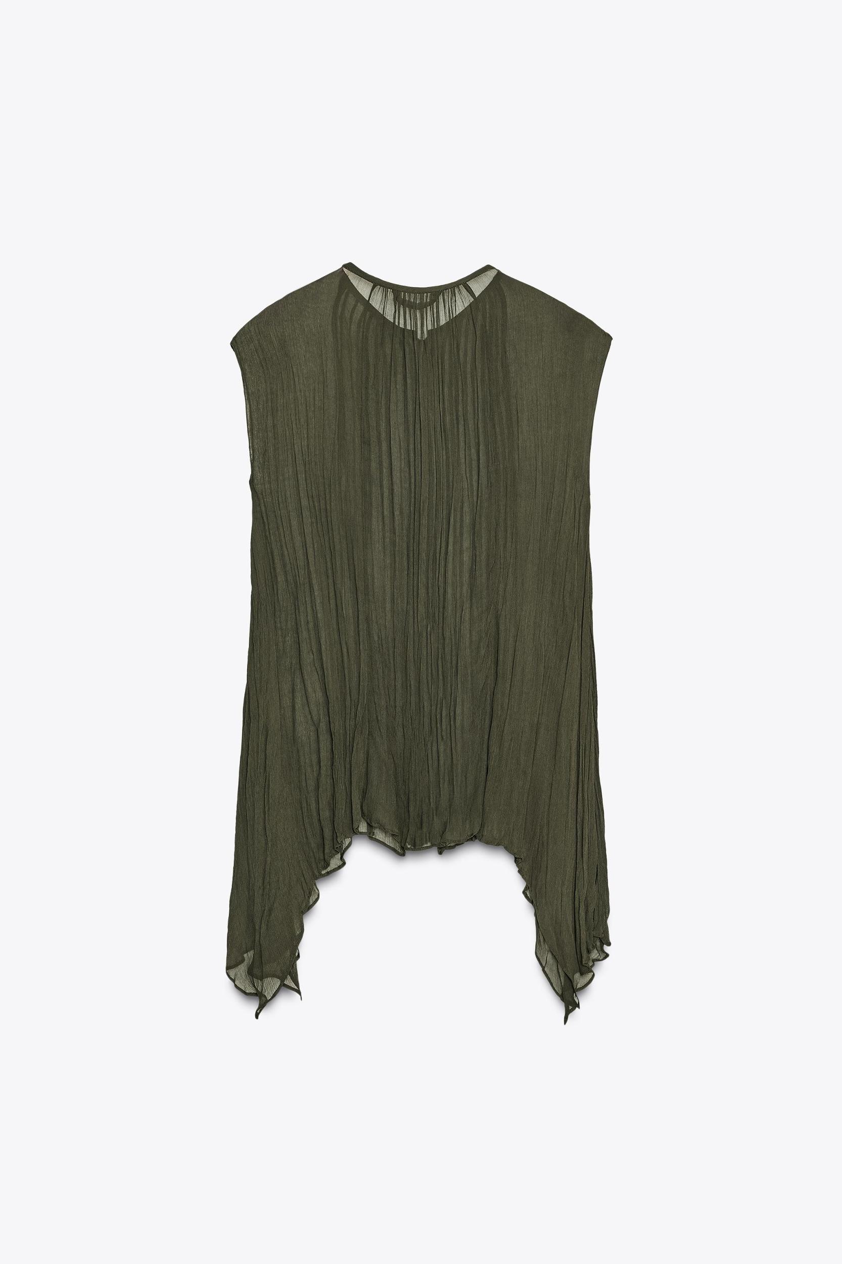 ZW COLLECTION COTTON GAUZE SHIRT Product Image