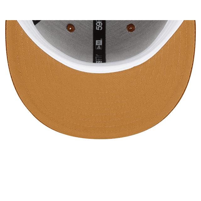 Washington Nationals Brown 59FIFTY Fitted Hat Male Product Image