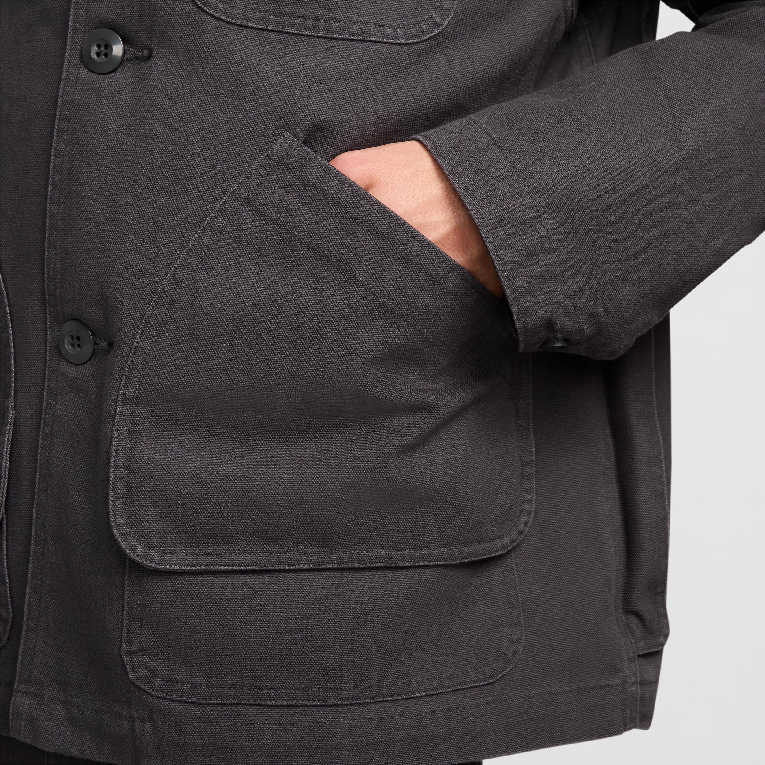 Nike Mens Life Flannel-Lined Barn Coat | FZ0132-060 Product Image