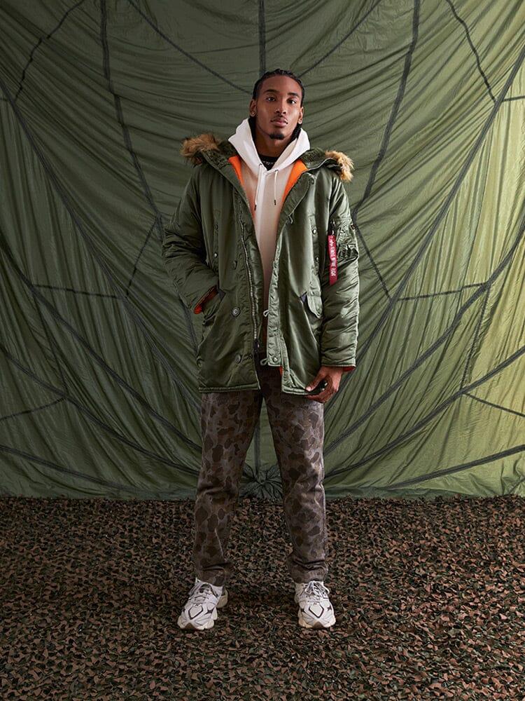 N-3B SLIM FIT PARKA Male Product Image