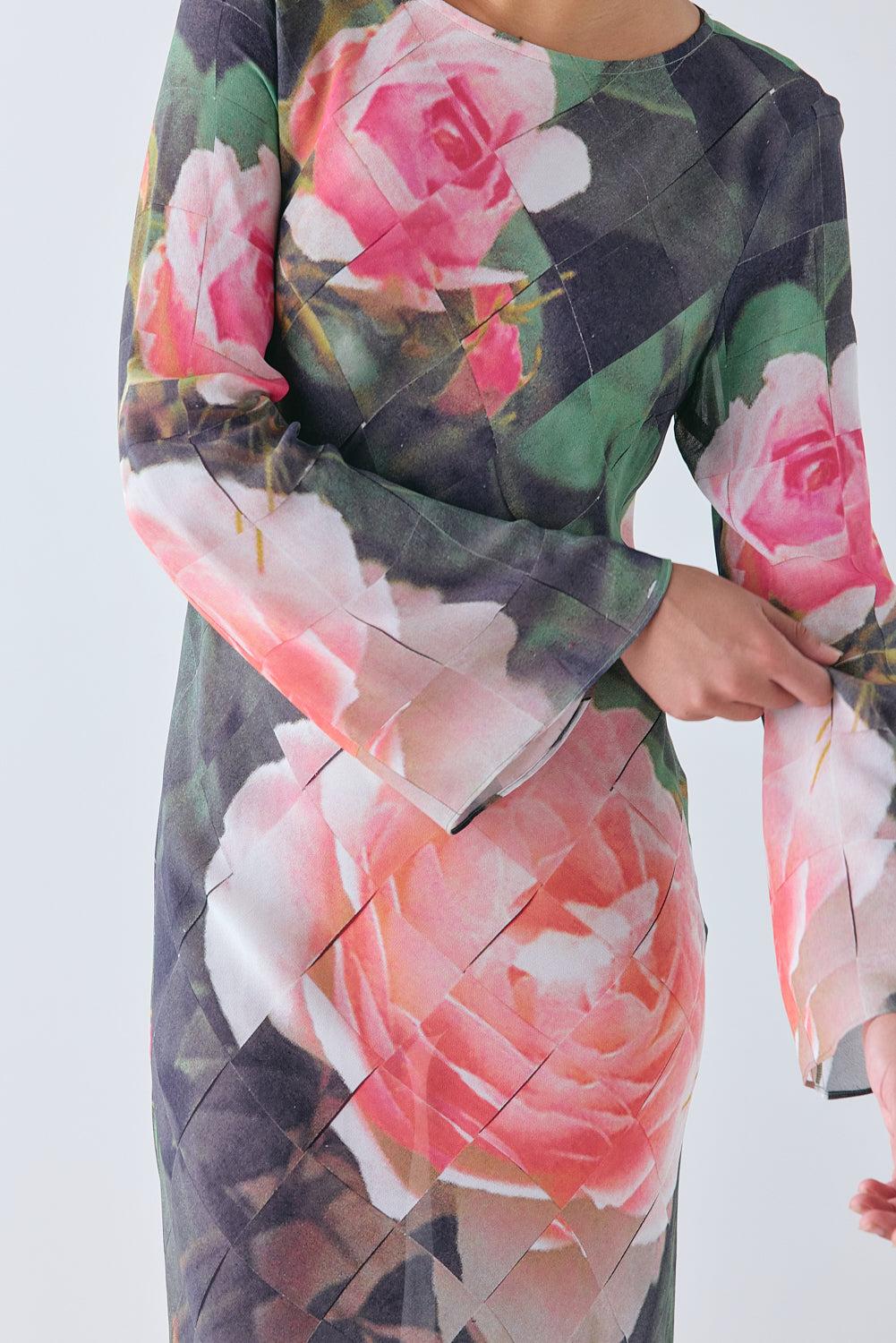 Jean Maxi Dress Rose Product Image