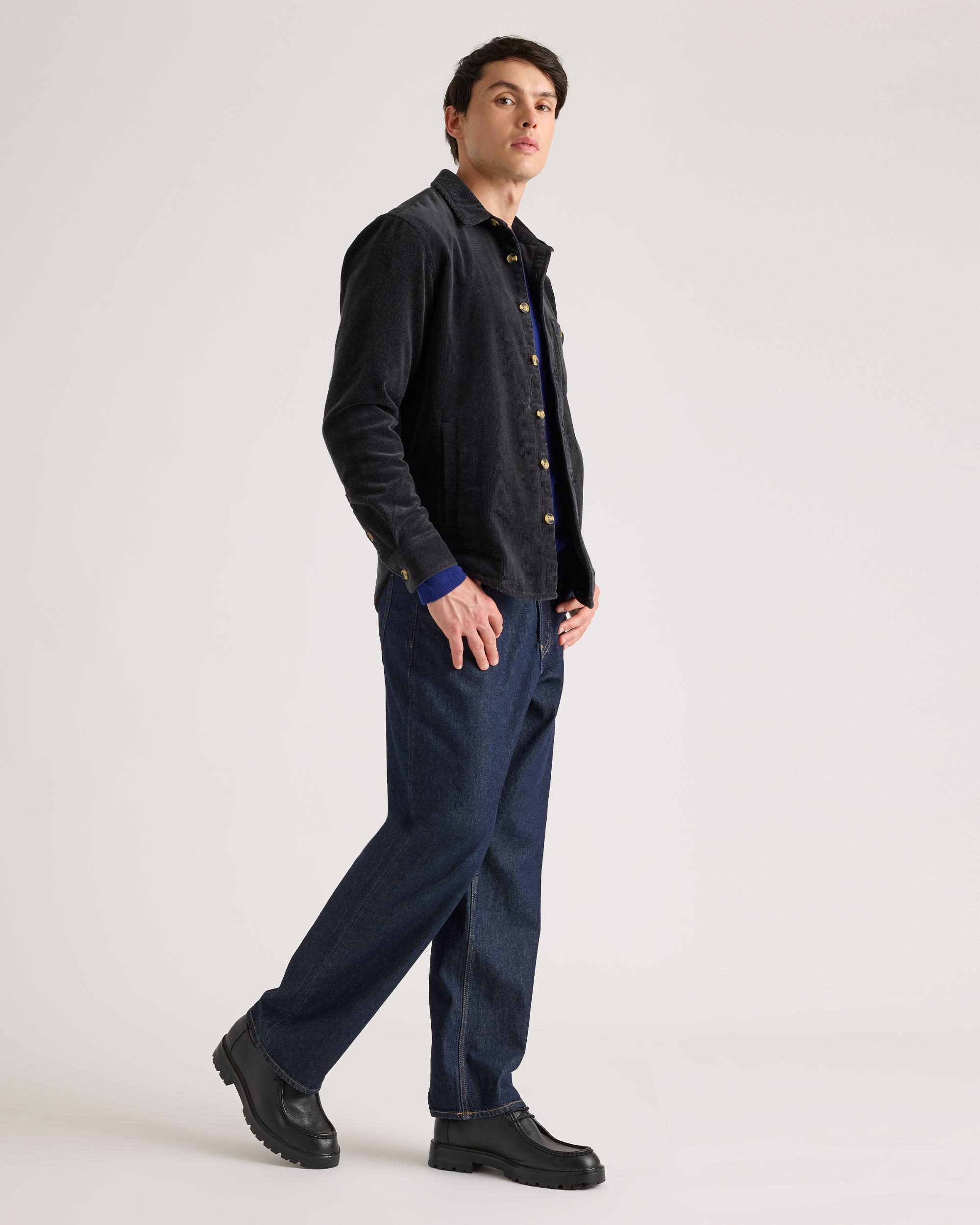 Quince | Men's Organic Stretch Corduroy Overshirt Organic Cotton Product Image