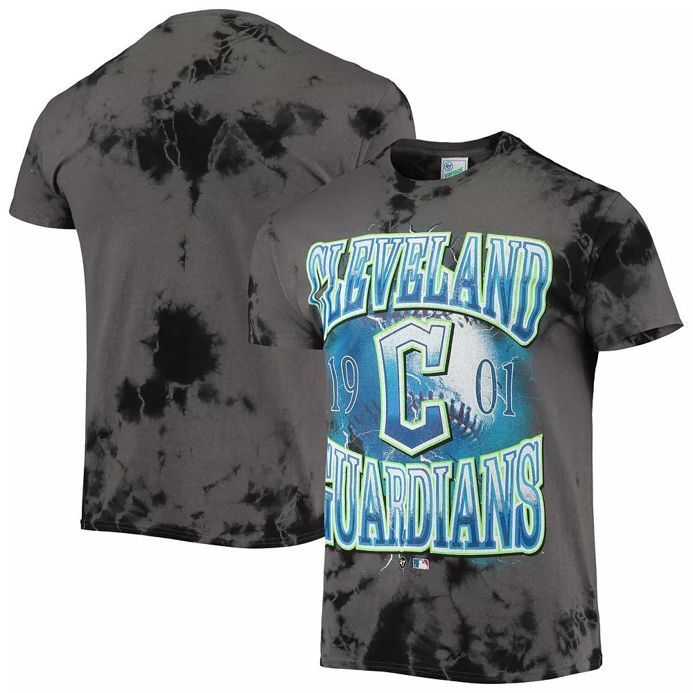 Men's '47 Charcoal Cleveland Guardians Wonder Boy Vintage Tubular T-Shirt, Size: Small, Grd Charco Product Image