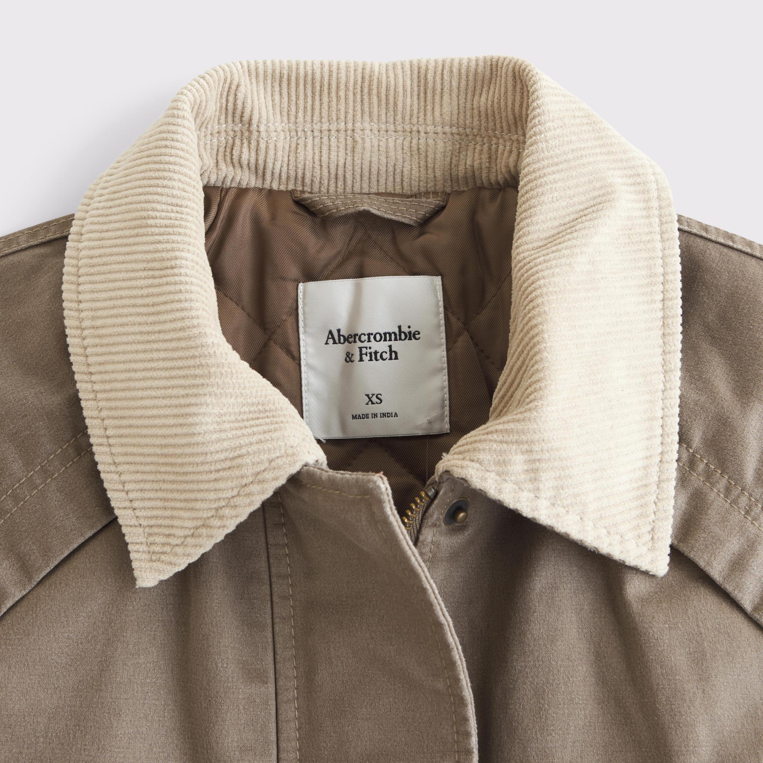Short Waxed Chore Jacket Product Image