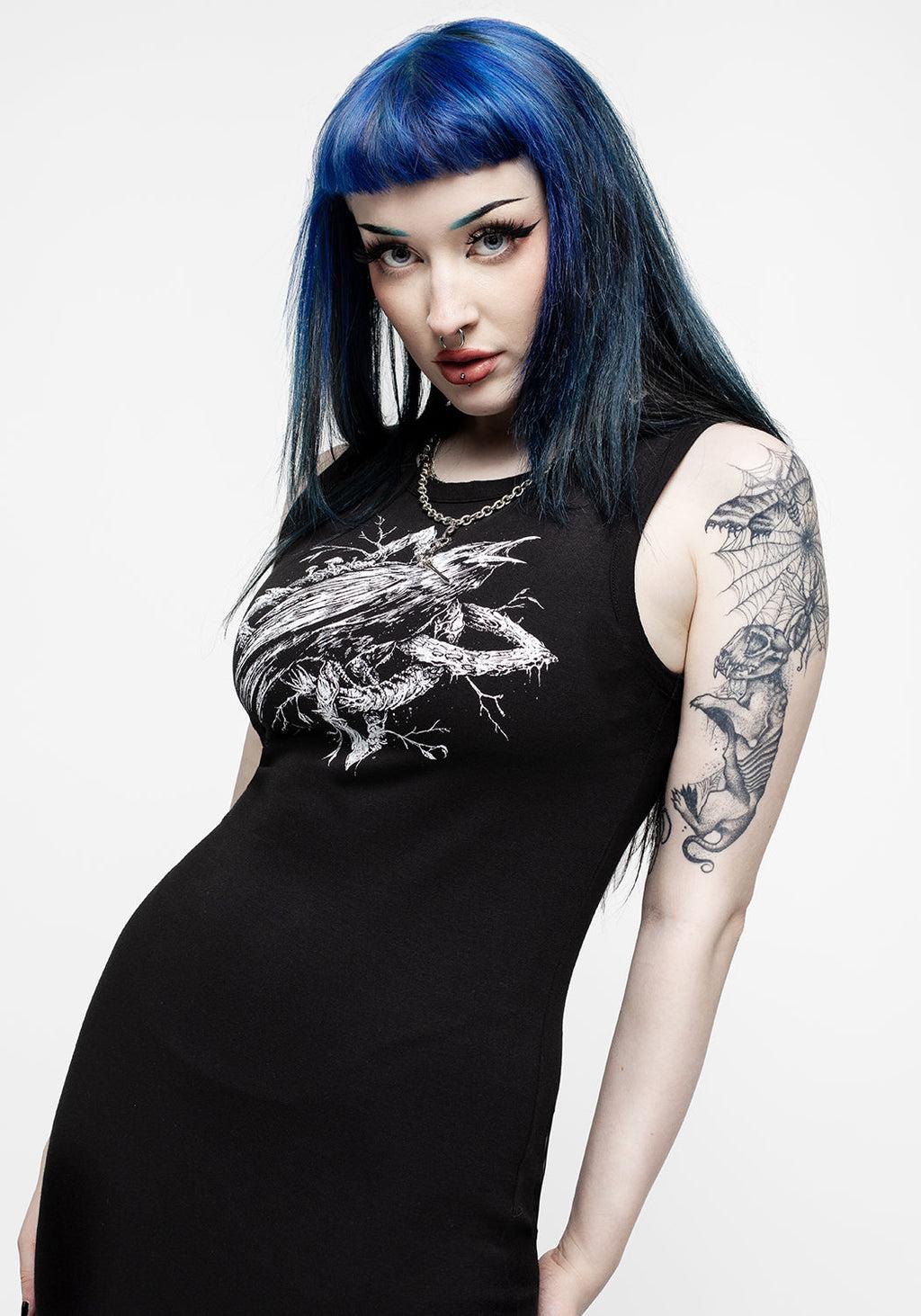 Korun Sleeveless Midi Dress Product Image