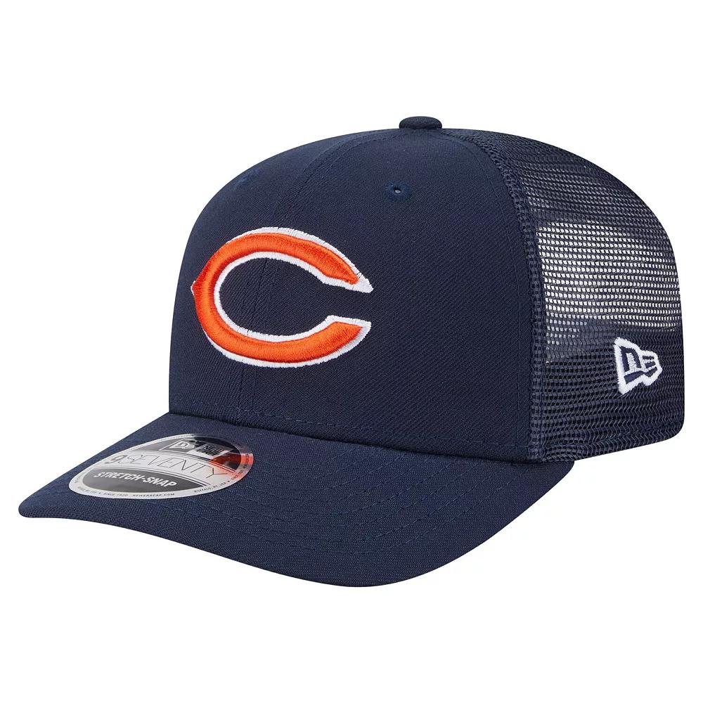 Men's New Era Navy Chicago Bears Main Trucker 9SEVENTY Stretch-Snap Hat, Blue Product Image