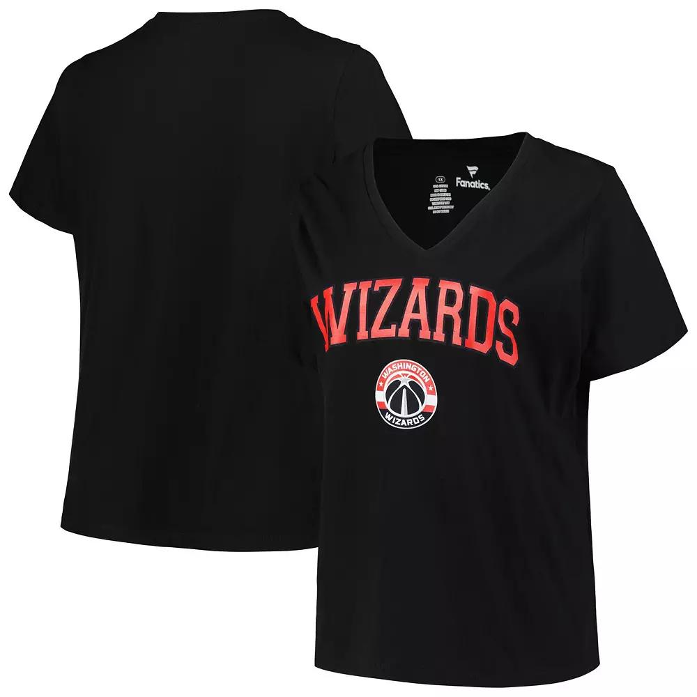 Women's Profile Black Washington Wizards Plus  Product Image