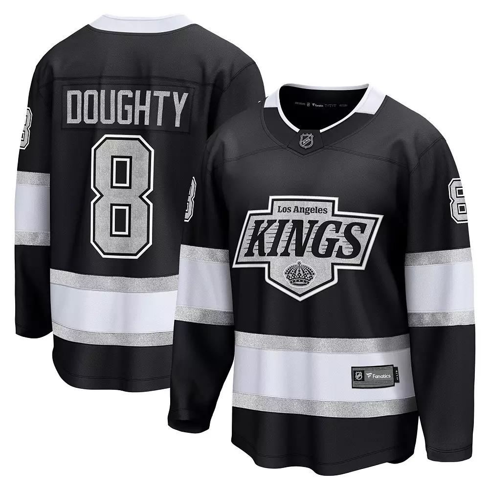 Men's Fanatics Drew Doughty Black Los Angeles Kings Home Premier Breakaway Player Jersey,  Product Image